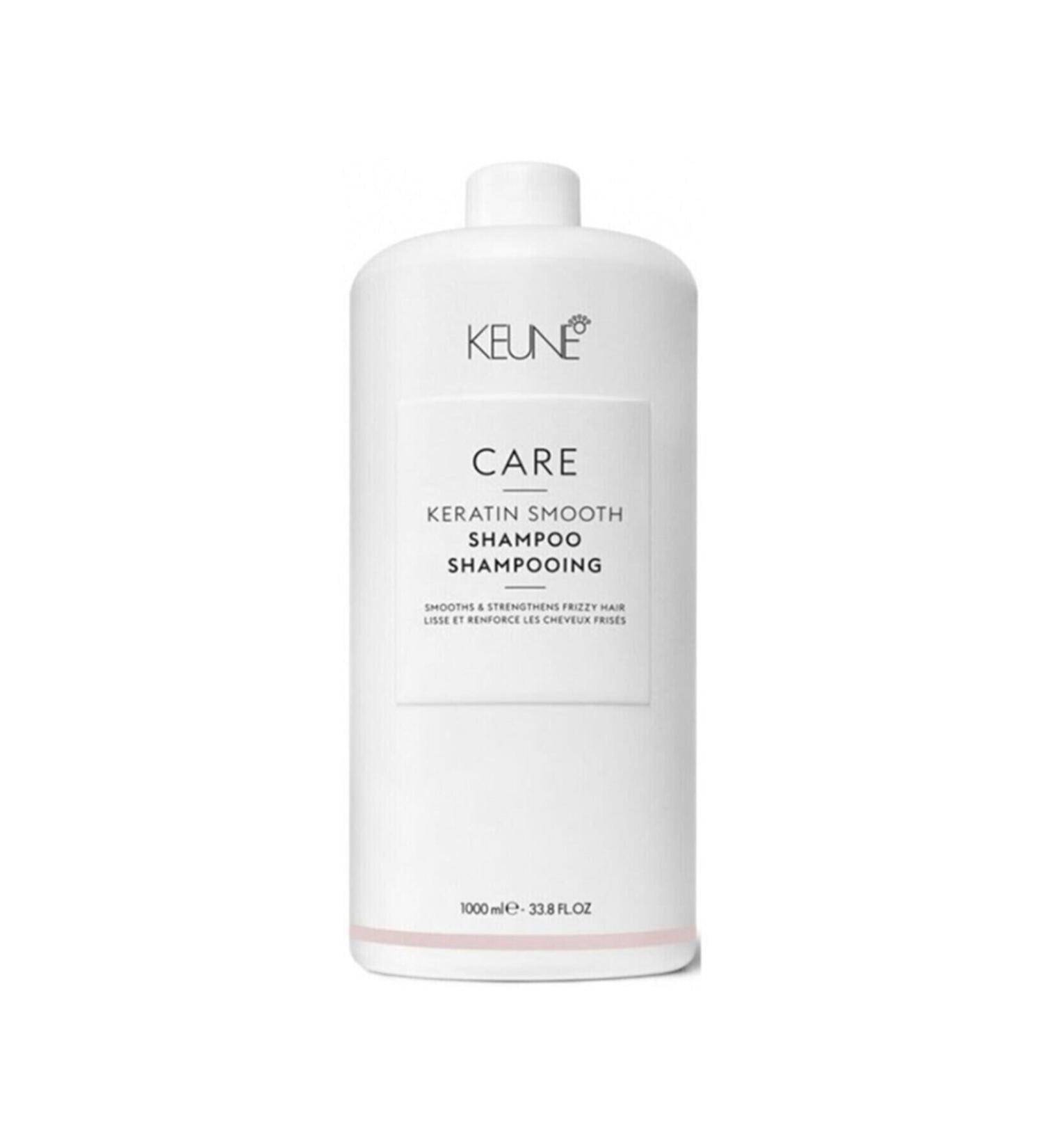 Keune Keratin Smooth Shampoo 1000 Ml For Frizzy Hair