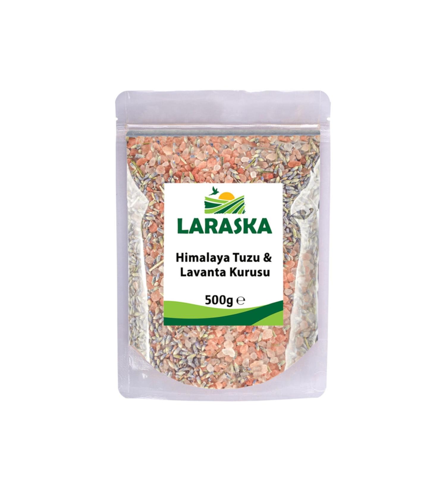 Laraska Bath Lavender Dried Himalayan Salt 500g