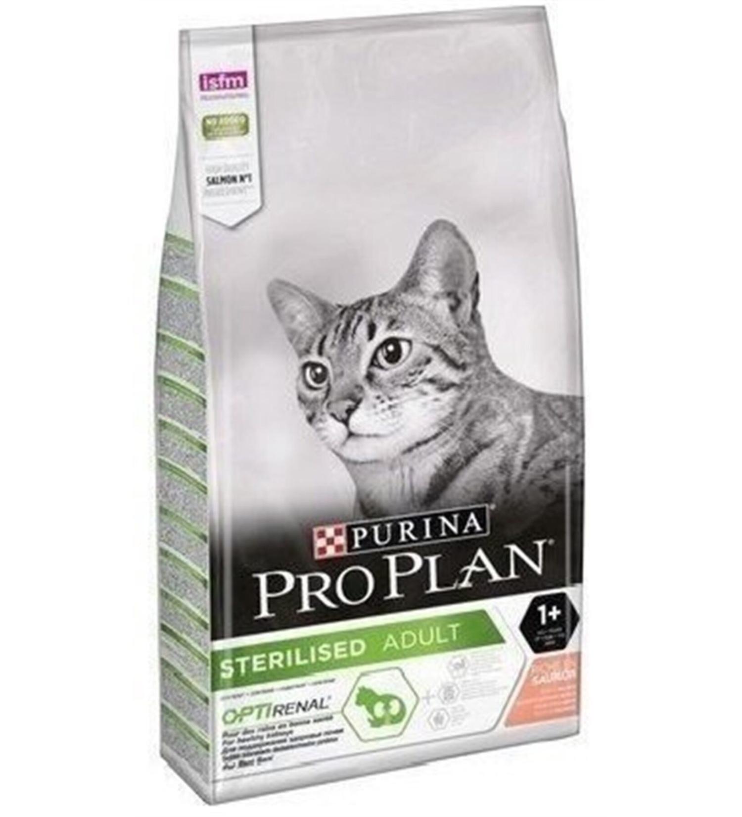 Purina Pro Plan Sterilized Cat Food with Salmon and Tuna for Neutered Cats 10 Kg