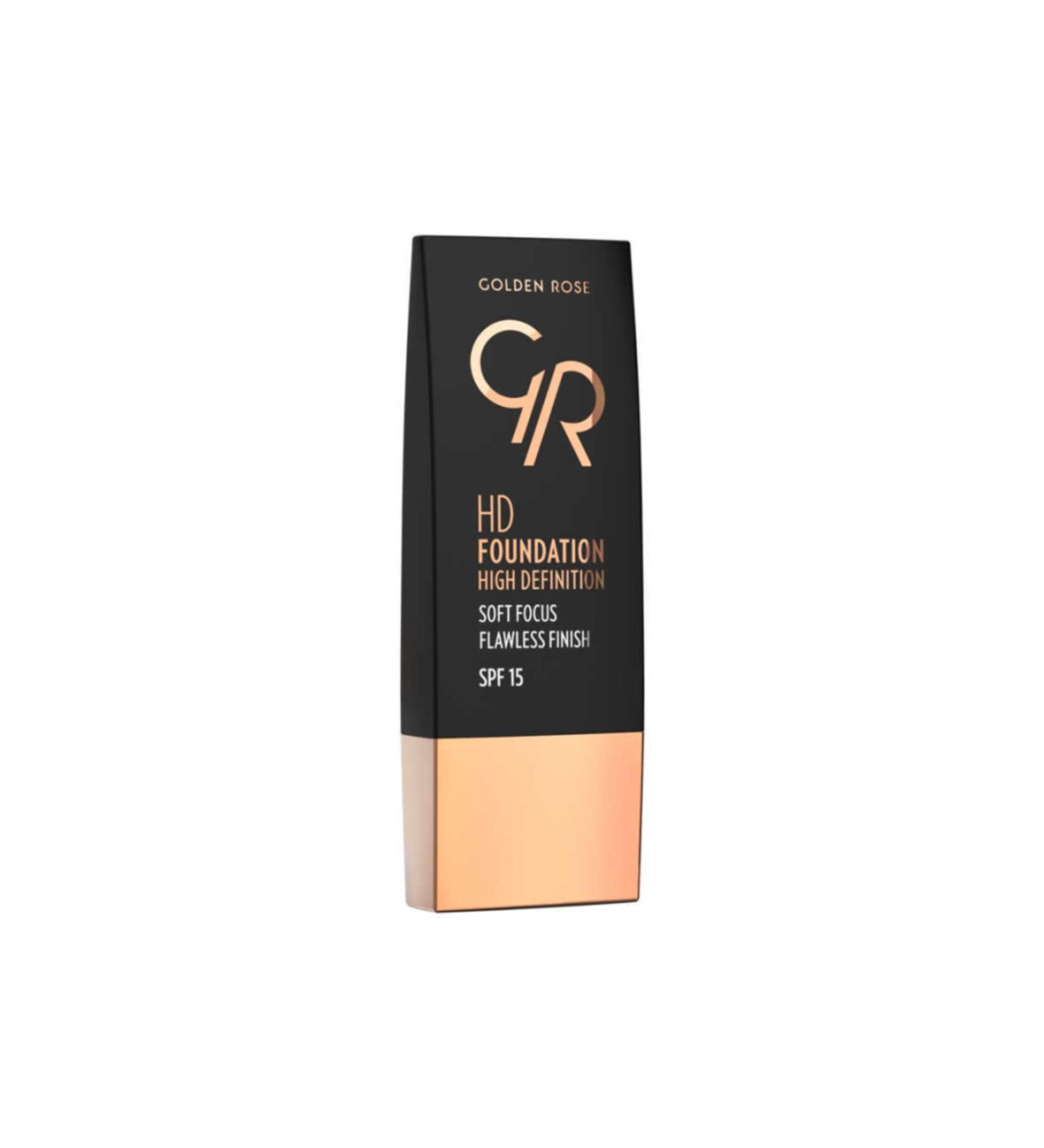 Golden Rose Creamy and Light HD Foundation | 115