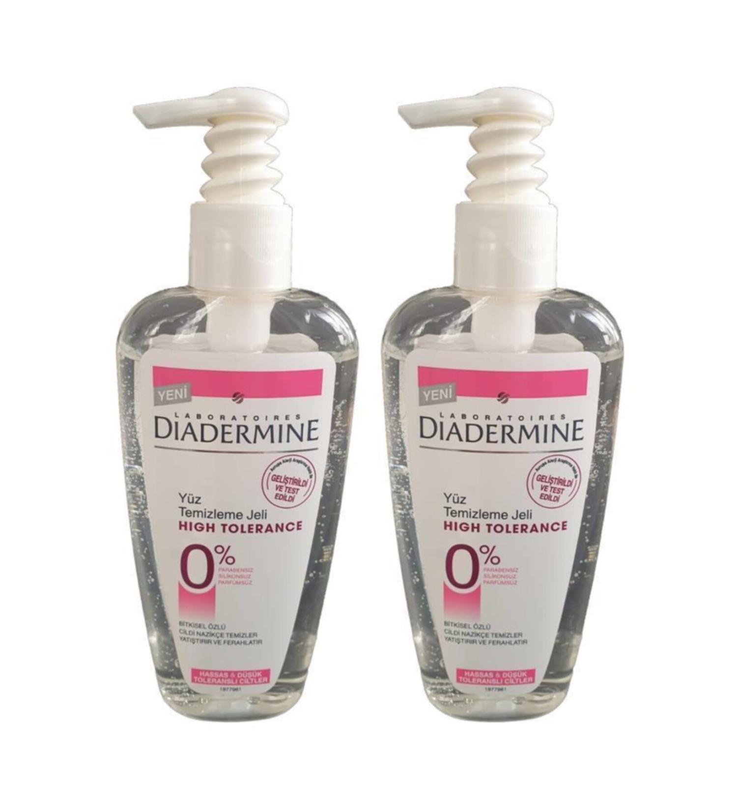 Diadermine 2'li Sensitive and Low Intolerance Skin Facial Cleansing Gel 200 ml