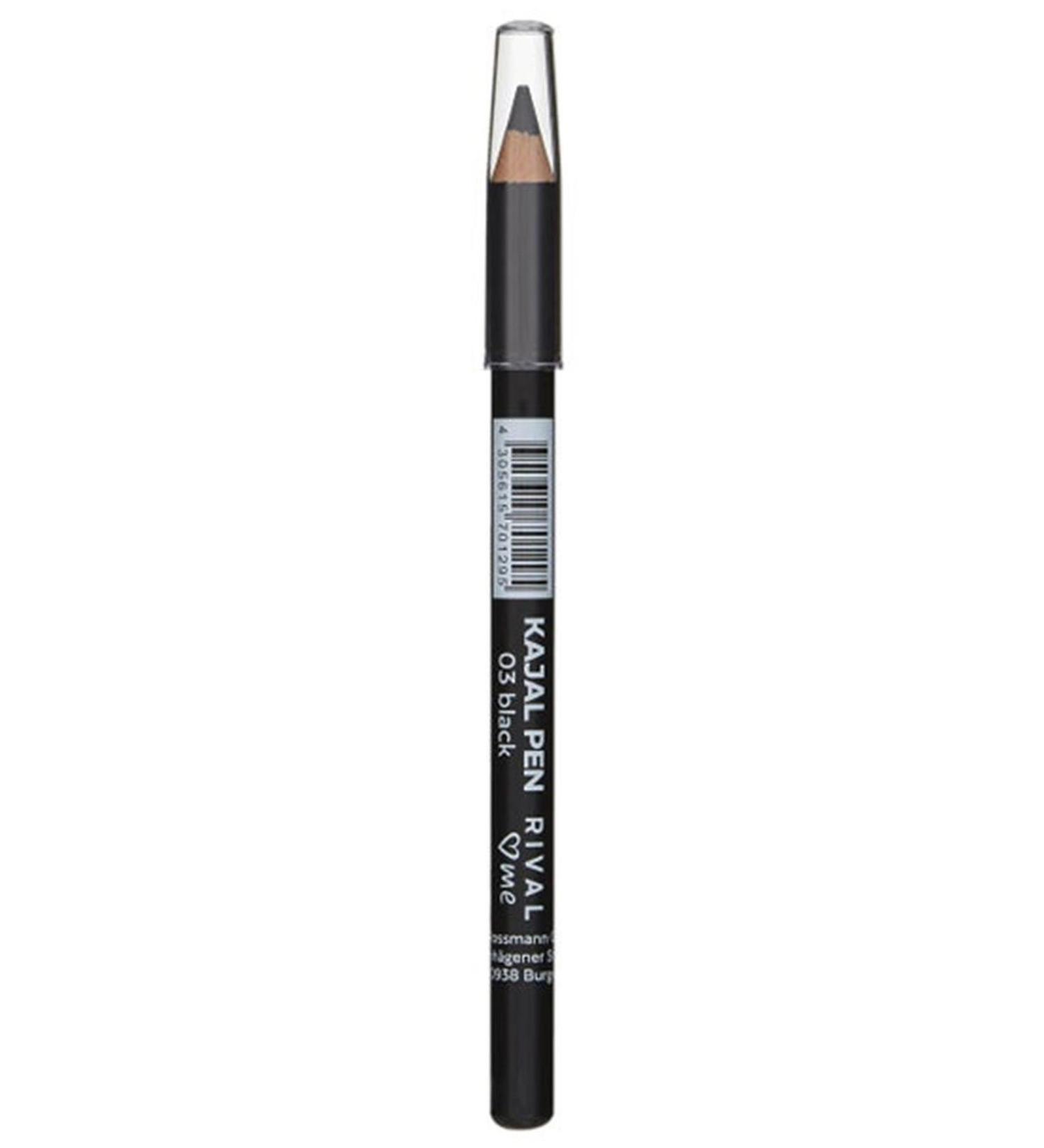 Rival Loves Me Eye Pencil Kajal No:03 Black 4.1 Gr Category: Eye Pencil