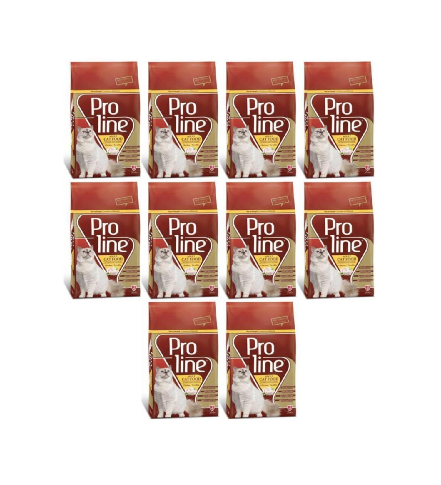 Proline Cat Food Chicken 500 gr 10 Pieces