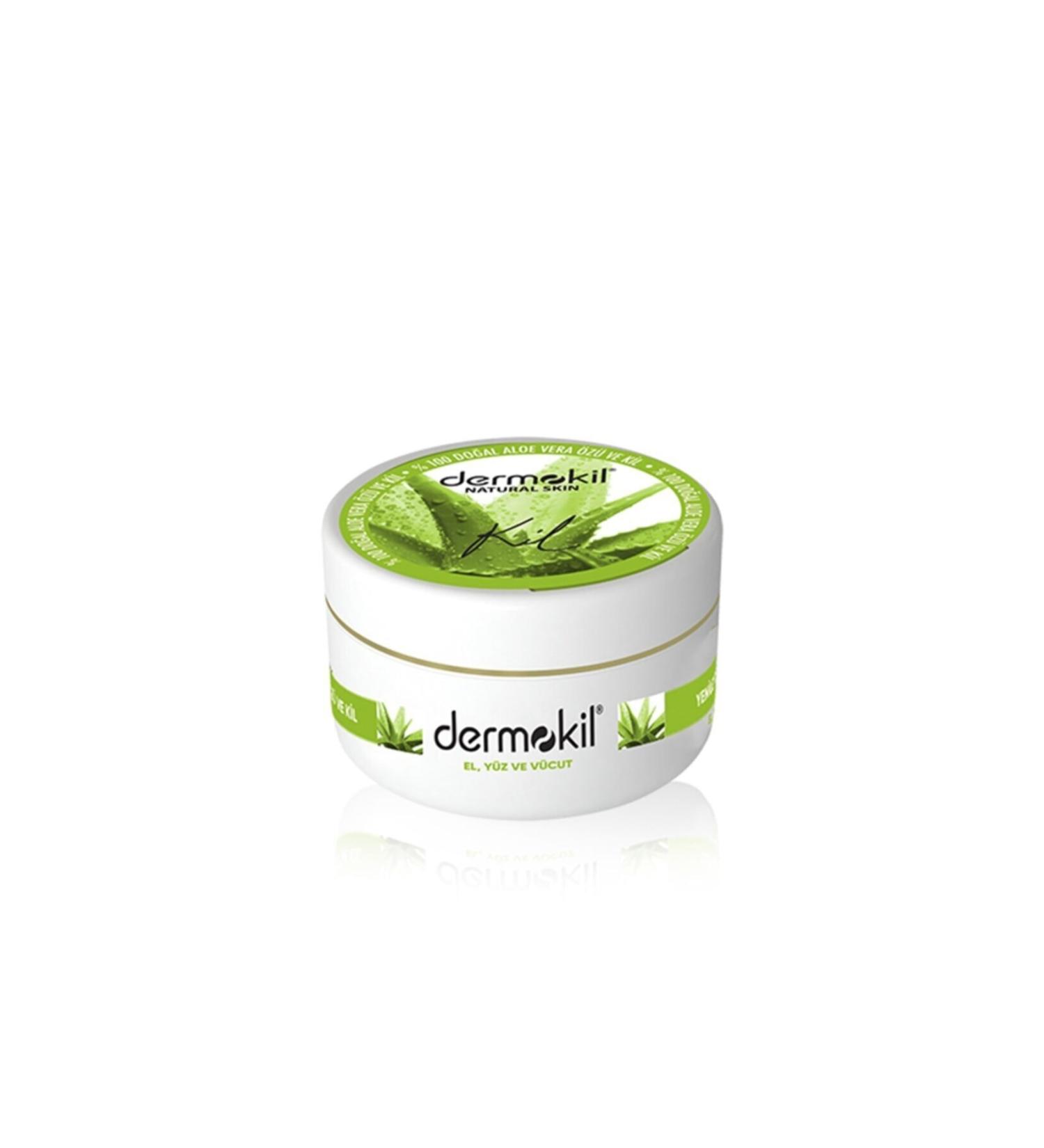Dermokil Natural Hand and Face Care Cream Aloe Vera 300 Ml