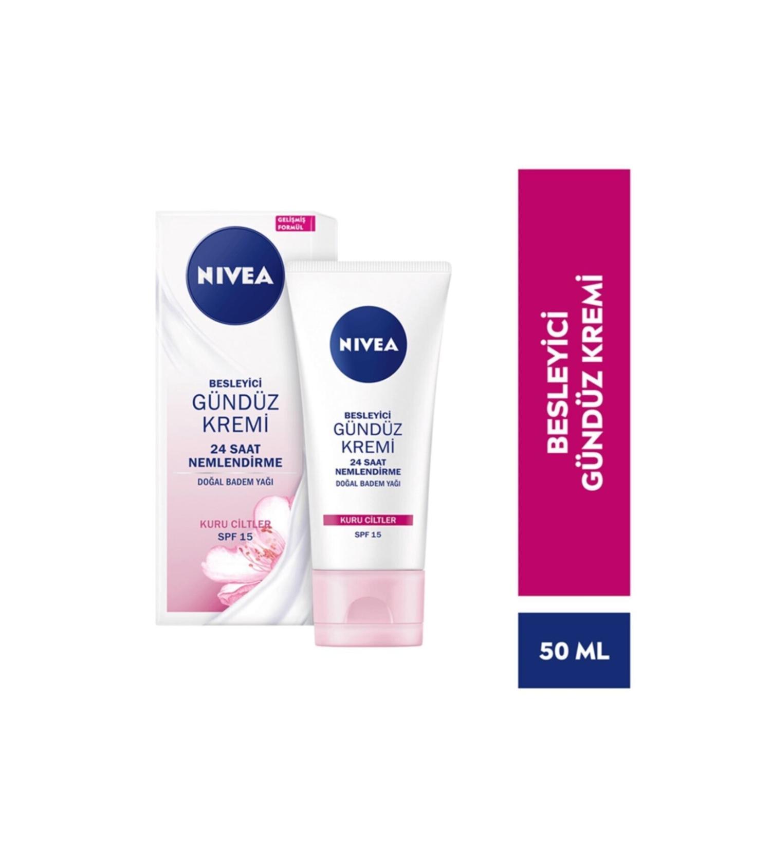 NIVEA Essentials Nourishing Day Cream 50 Ml Dry Skin Care