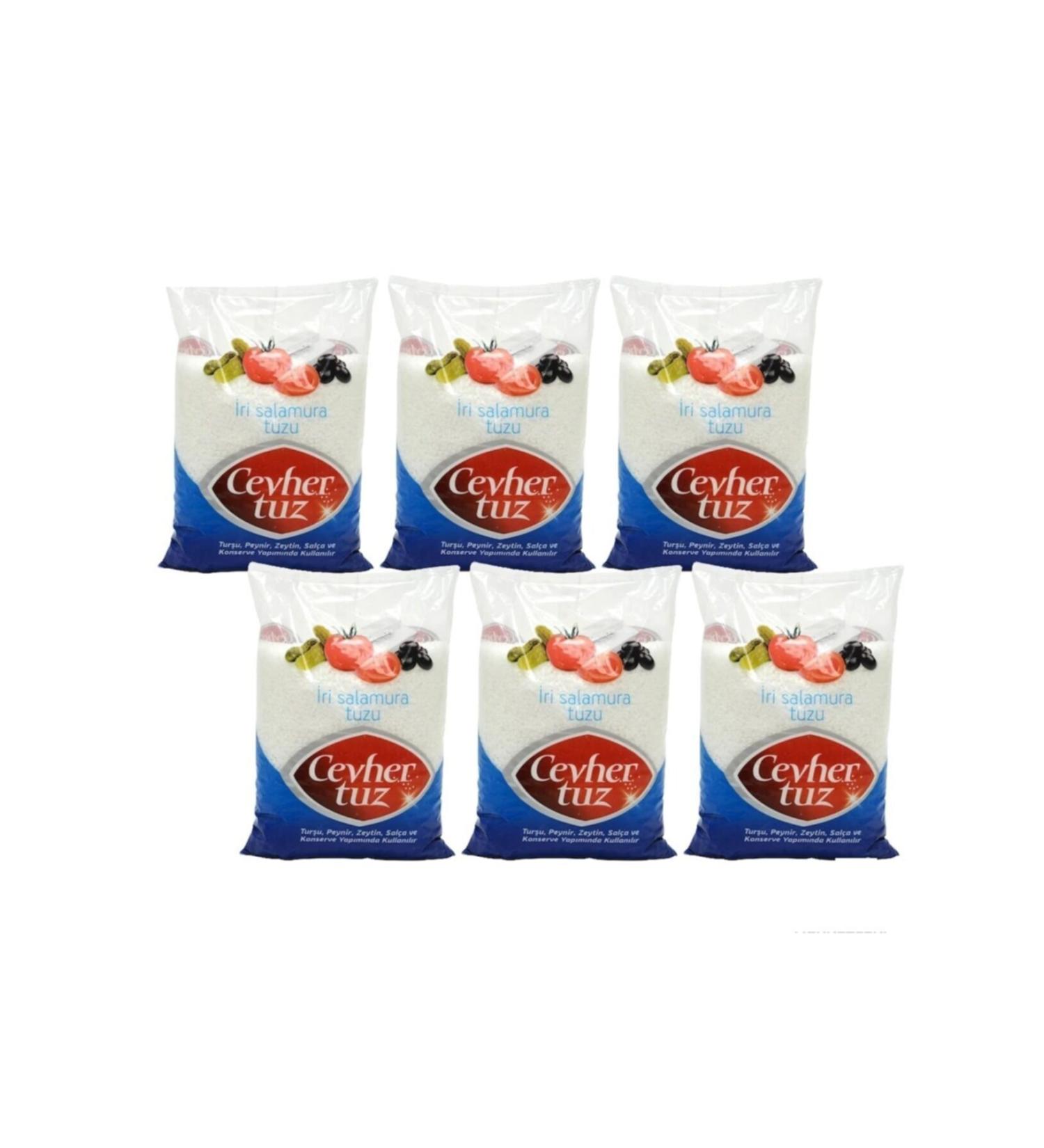 CEVHER Salt Coarse Brine Salt 6 X 3 Kg