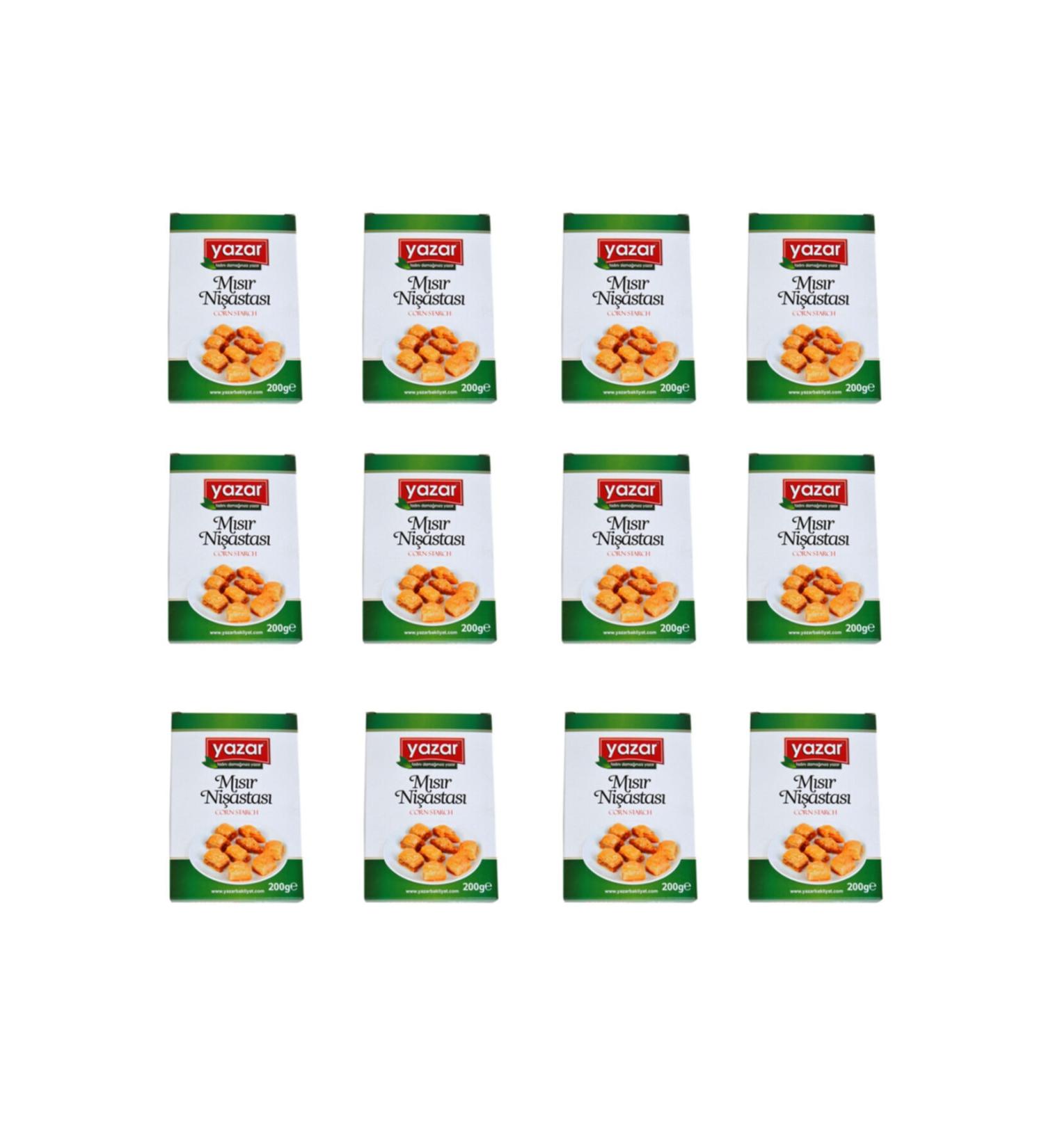 AUTHOR Corn Starch 200 Gr. 12 pieces