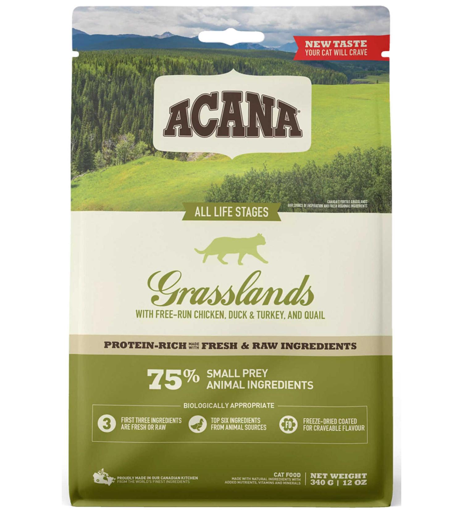 Acana Grasslands Cat Food For All Breeds And Life Stages 1.8 Kg