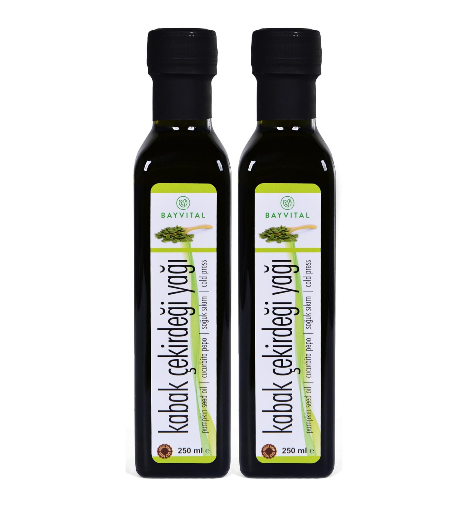 BAYV TAL 2pcs X 250 Cold Pressed Ml Pumpkin Seed Oil 500 Ml