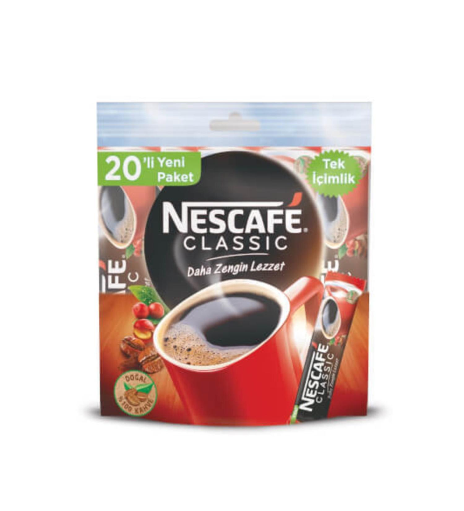 Nescafe Classic 2 gr 20 Pieces