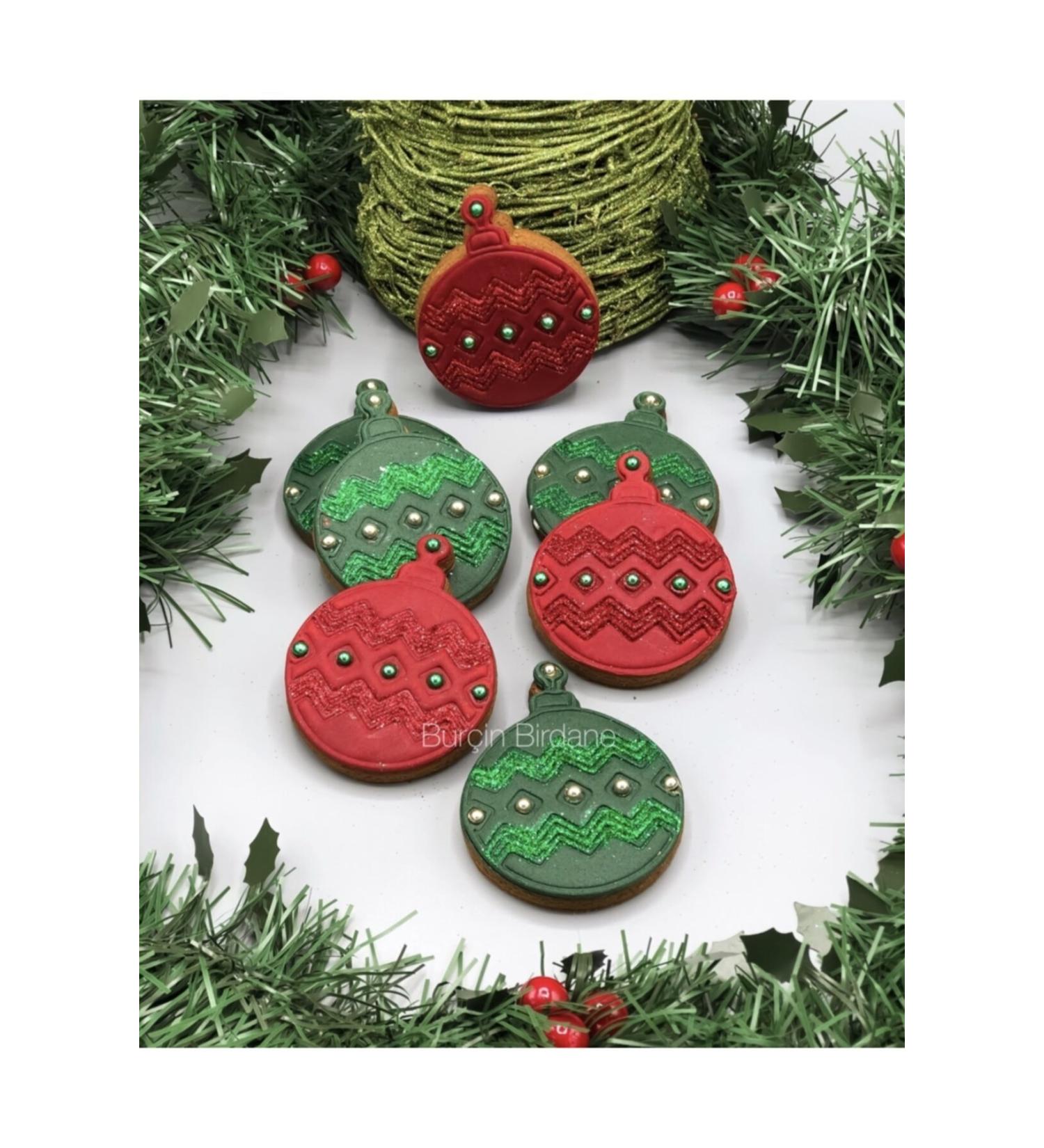Bur in Birdane Patisserie Green Tree Ornament Cookie