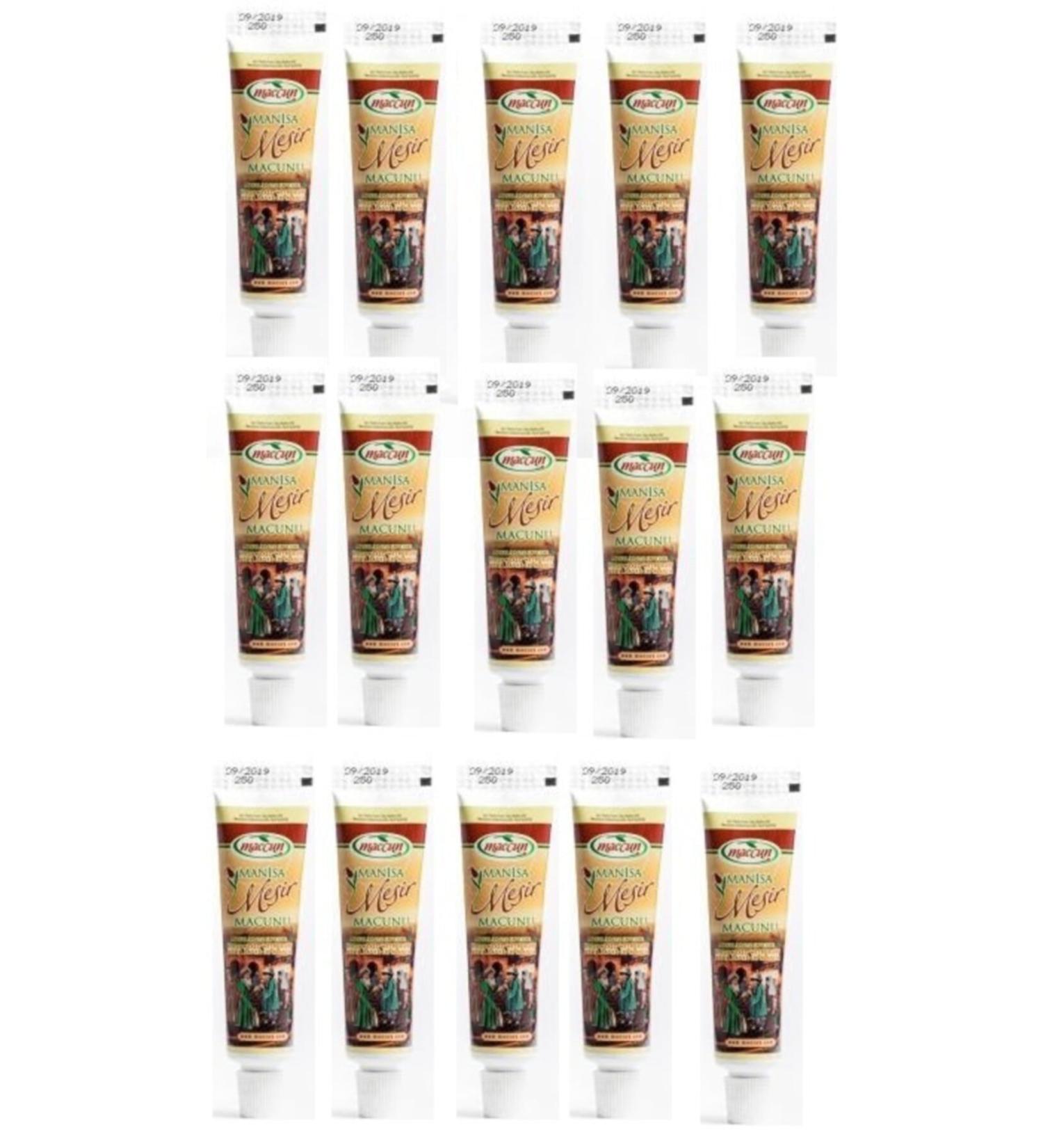 Maccun Manisa Tube Mesir Paste 45 Gr 15 Piece Set 45*15 675 Gr