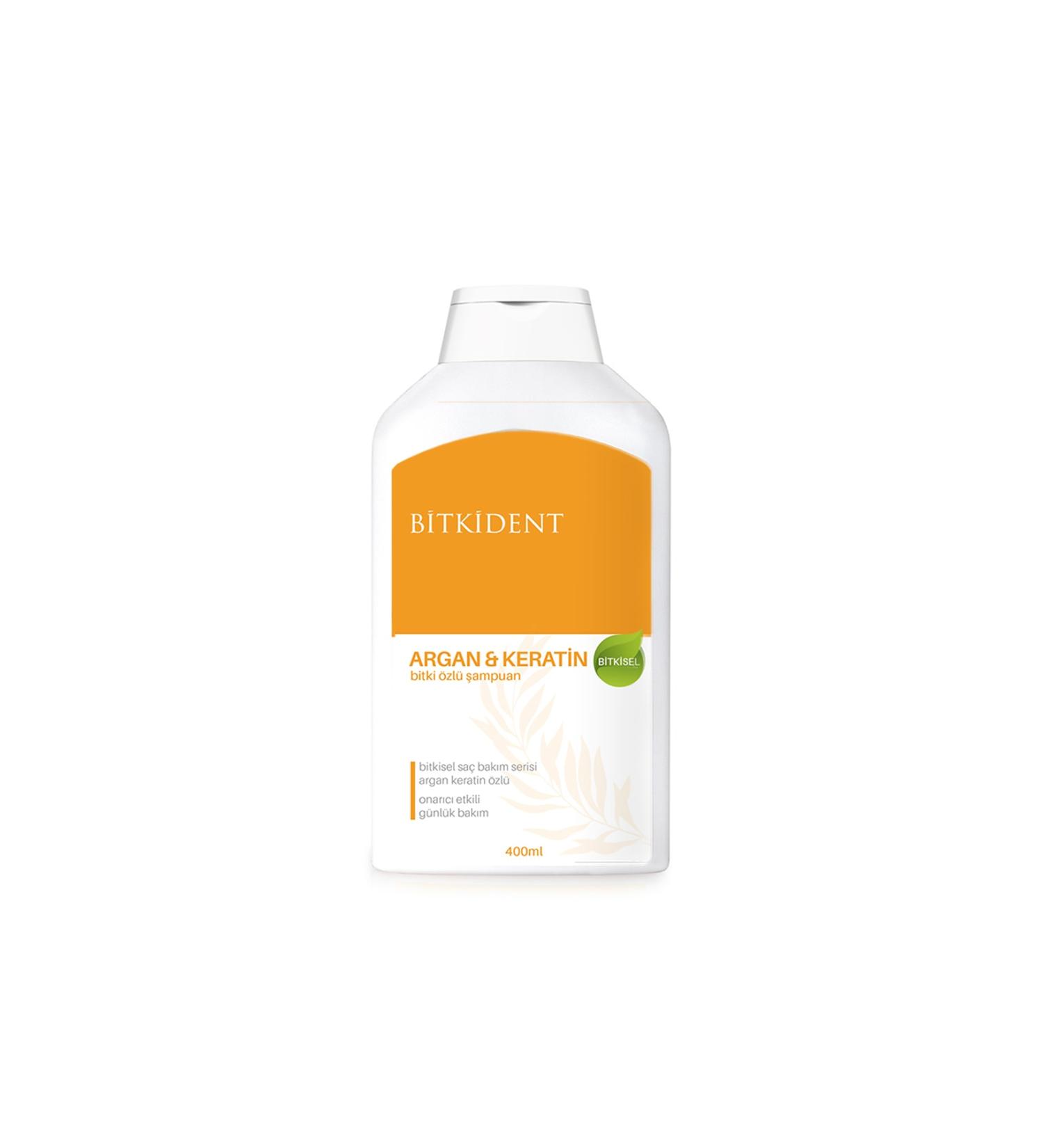BITCIDENT Argan Keratin Essence Organic Shampoo 400 Ml