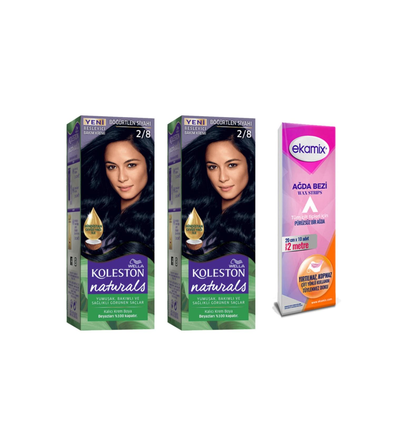 Wella Naturals Tube Dye 2-8 Blackberry 2 Pieces - Buy Online on GoSupps.com