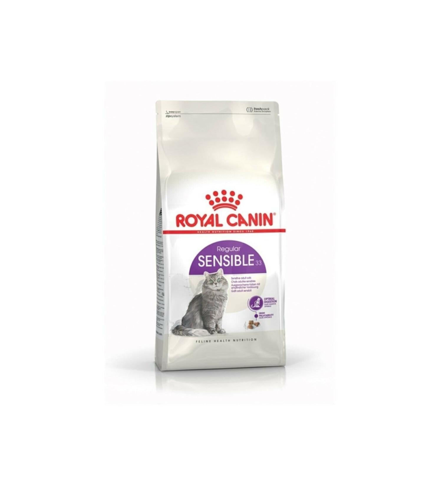 Royal Canin Sensible 33 Sensitive Digestive System Support Cat Food 2kg