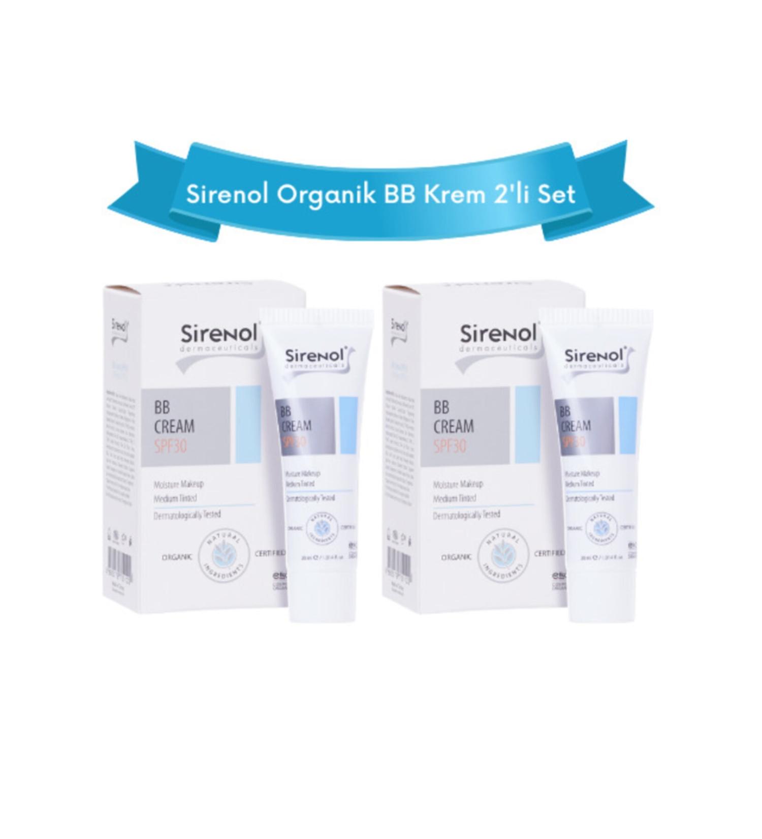 Sirenol Organic BB Cream Set of 2