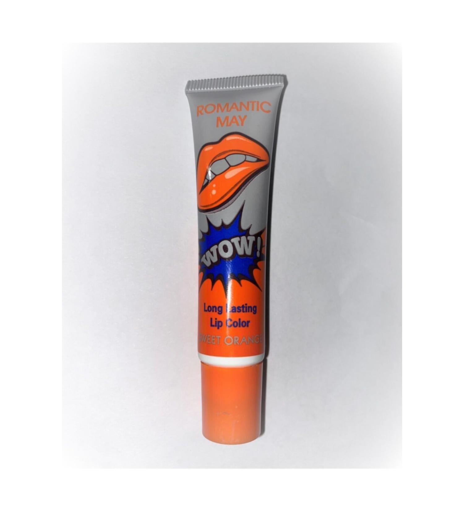 WOW Romantic Bear Peelable Lipstick Sweet Orange 15 Gr