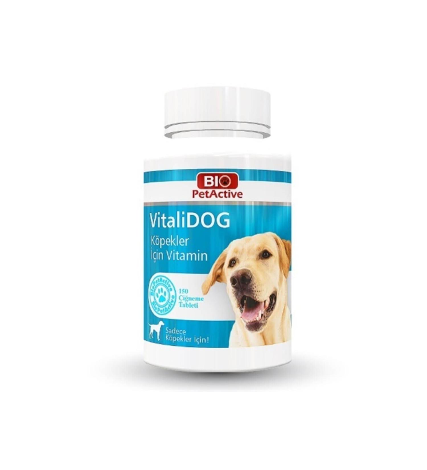 BioPetAct Vitalidog Multivitamin Tablets for Dogs 150tb