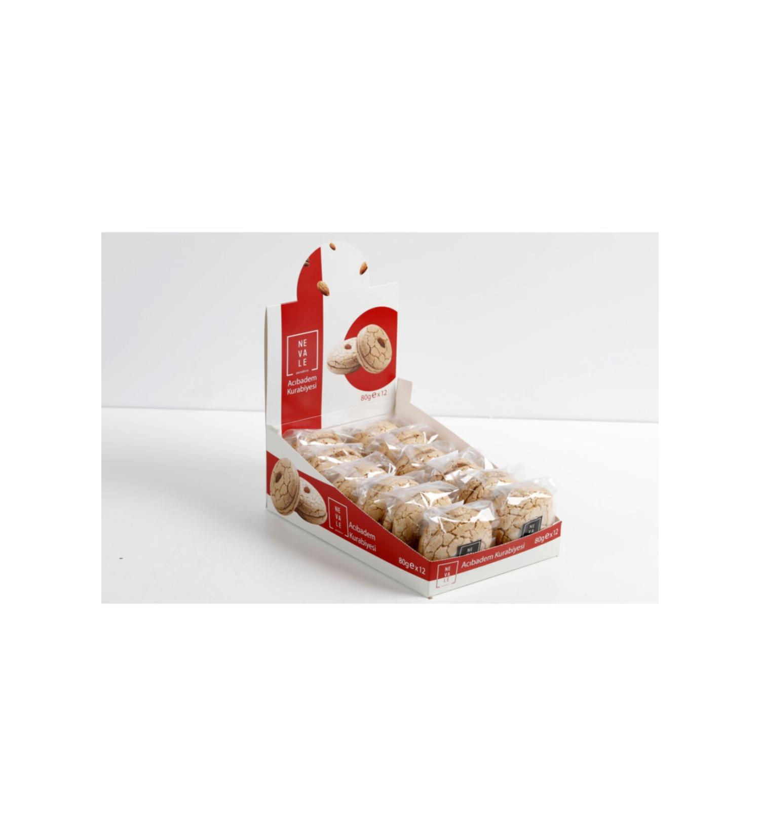 NEVALE PASTA BAKERY Nevale Bitter Almond Cookies 80 Gr Box of 12 650000004