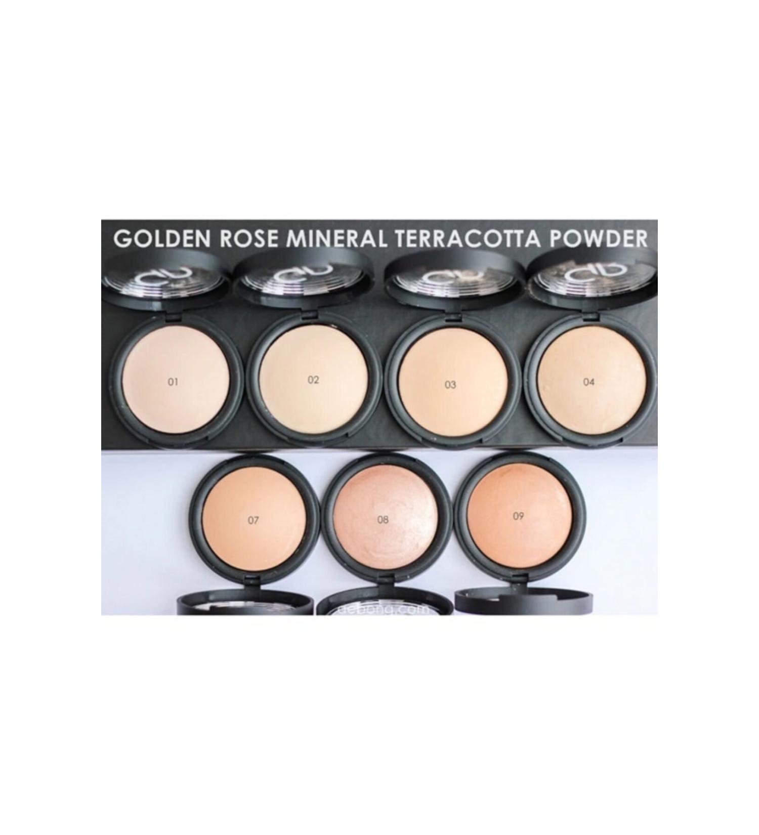 Golden Rose Mineral Terracotta Powder | Mp07