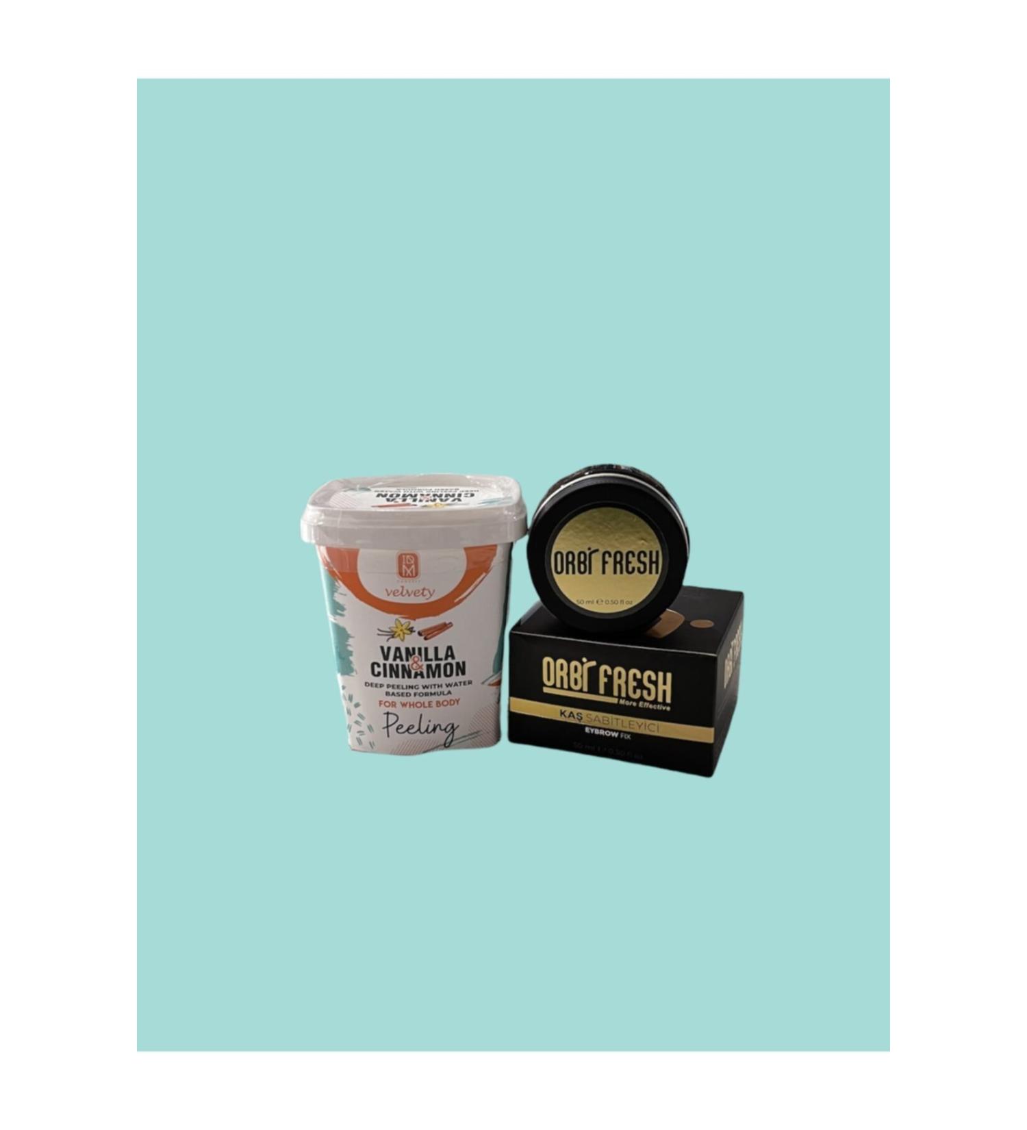 IDM Velvety Vanilla&cinnamon Body Peeling 400 ml Orbi Fresh Eyebrow Stabilizer