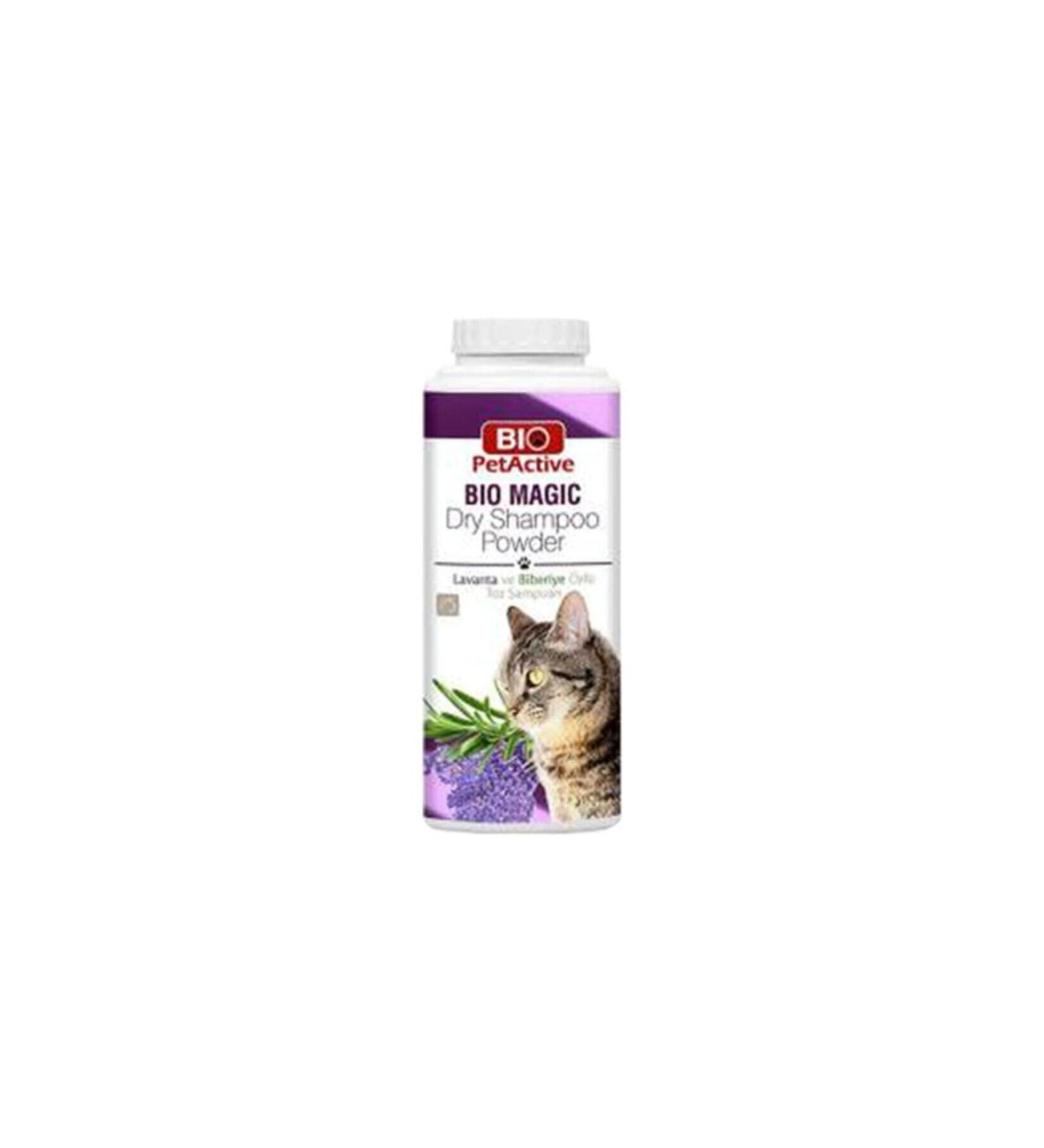 Bio PetActive Bio Magic Dry Shampoo Cat Shampoo 150 Ml
