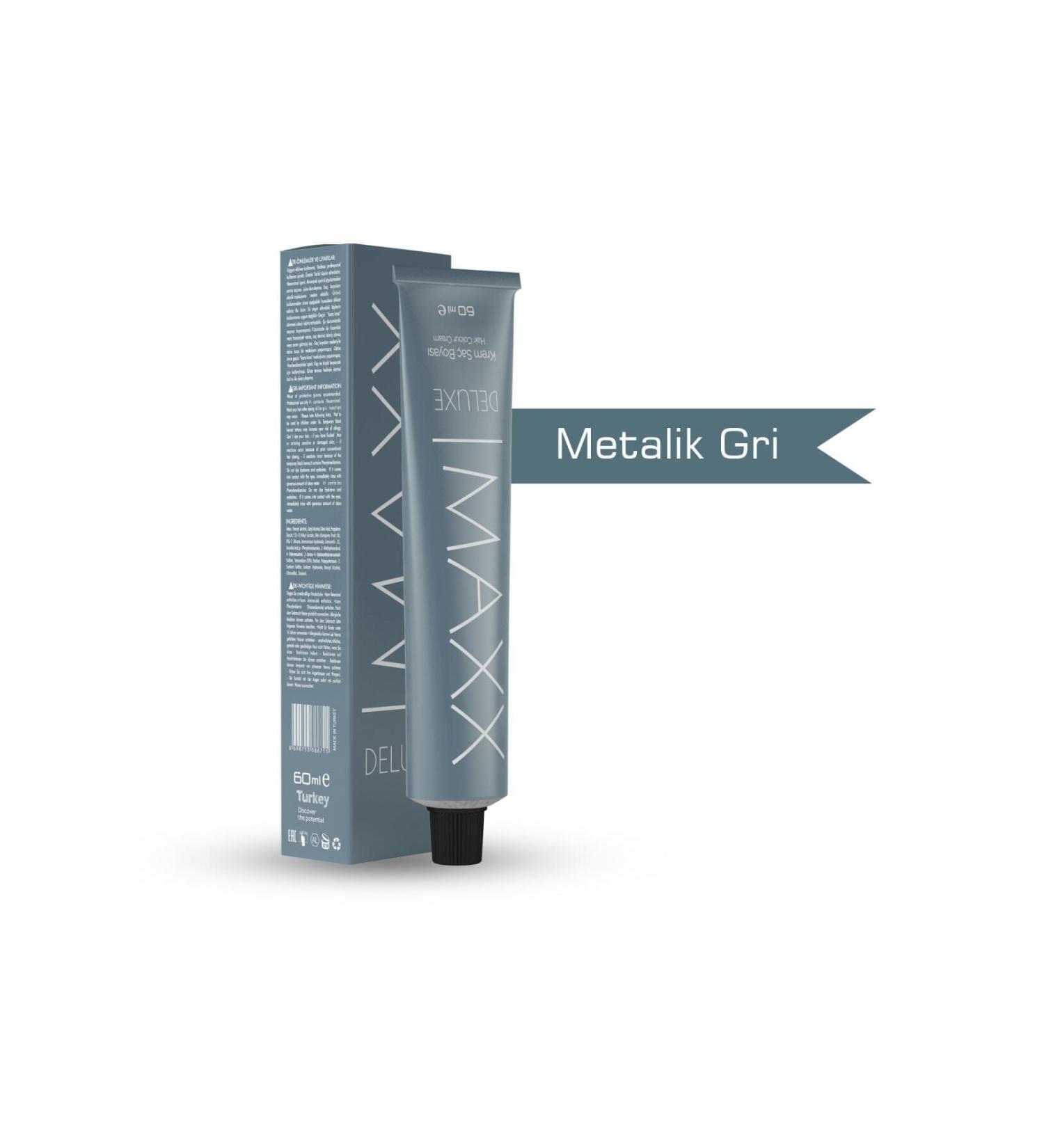 MAXX DELUXE Metallic Grey Cream Tube Paint 60 ml
