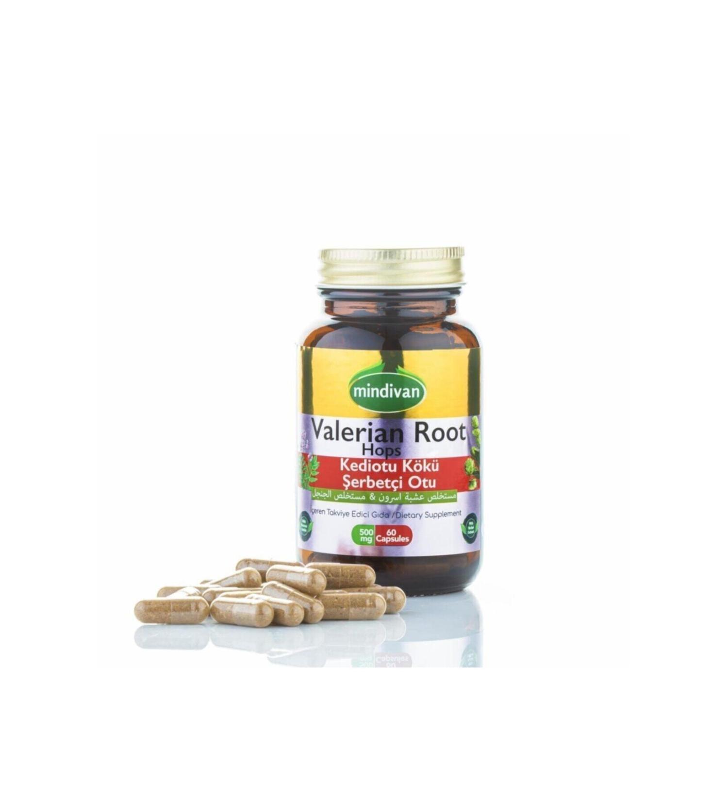 Mindivan Valerian Root Catnip Extract & Hops Extract - Buy Online on GoSupps.com