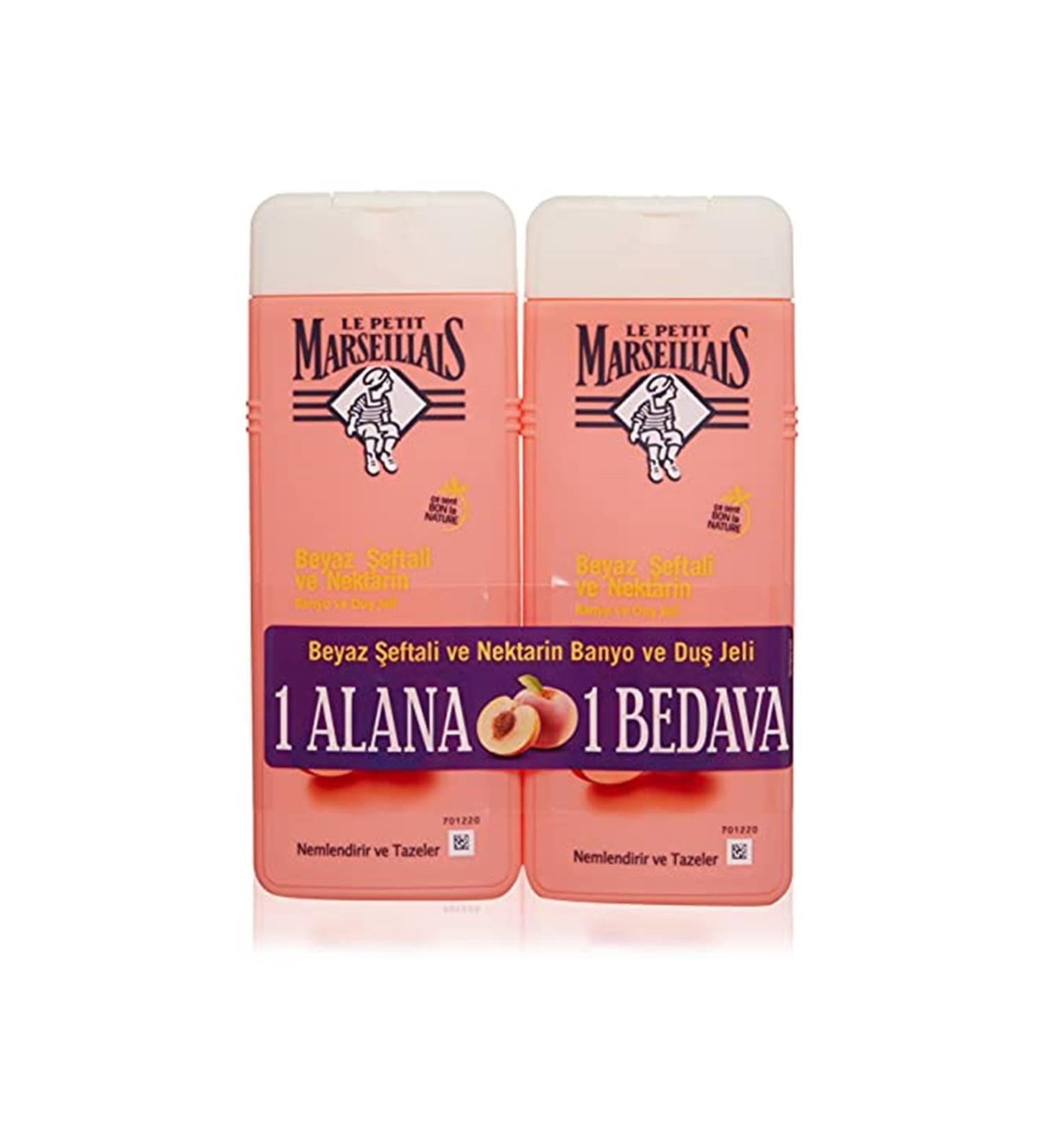 Le Petit Marseillais Brand: Shower Gel Peach 400 Ml X2 1 Pack (1 X 400 G) Category: Shower Gel