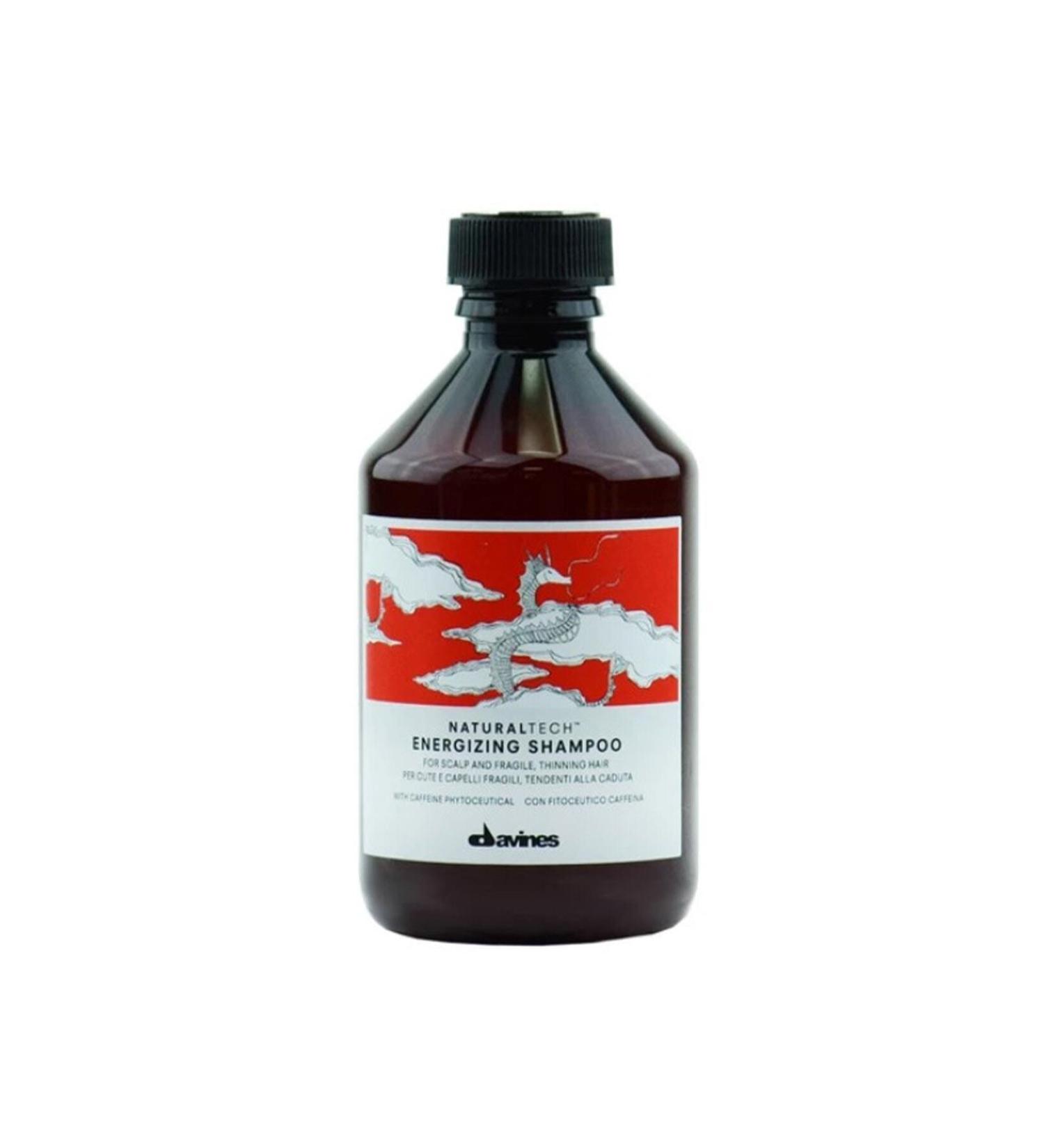 Davines Naturaltech Energizing Anti-Fall Shampoo 250ml Care Product for Hair Loss