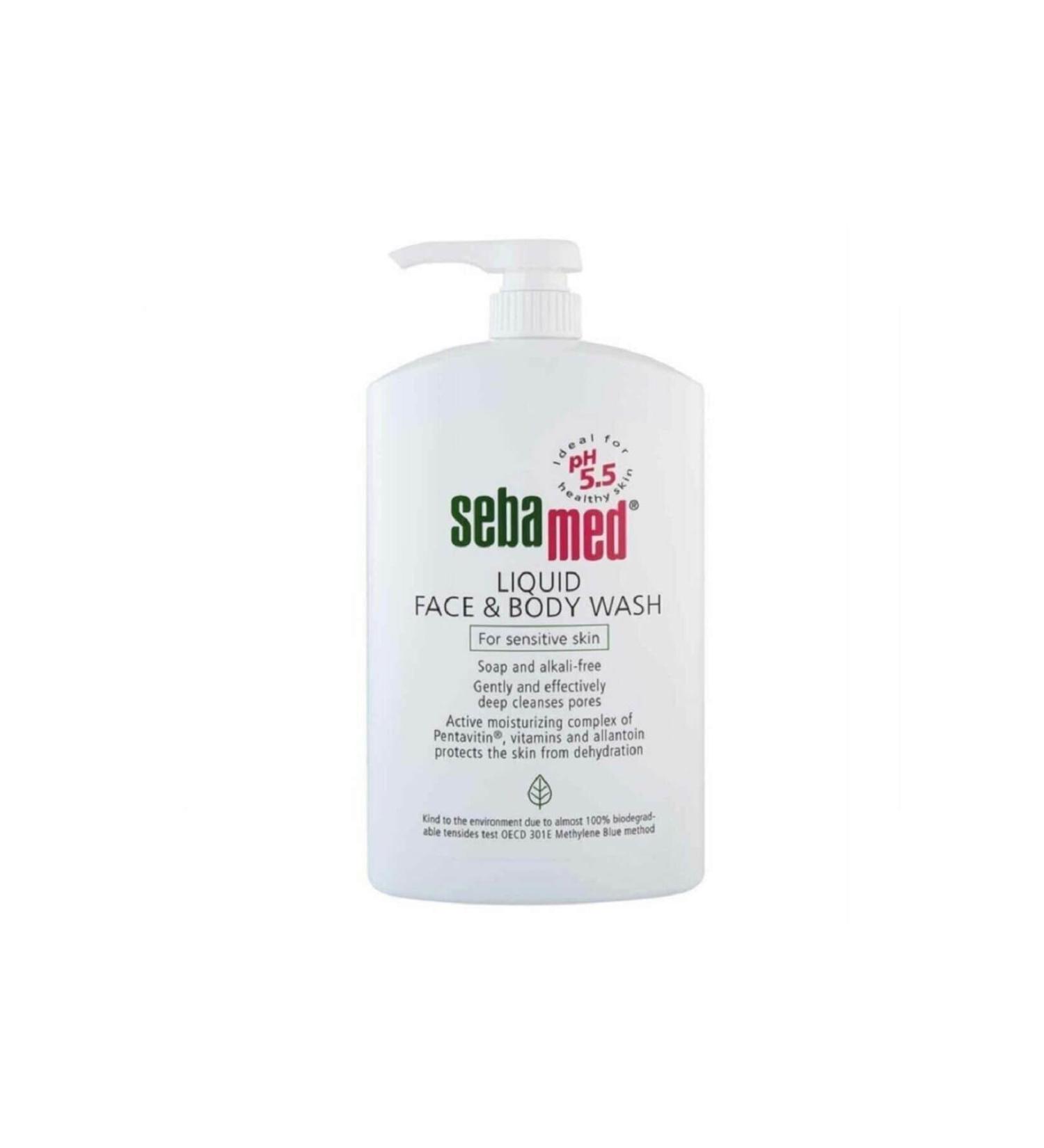 Sebamed Super Make-up For Face & Body Cleaner Super Gel 1000 mll.