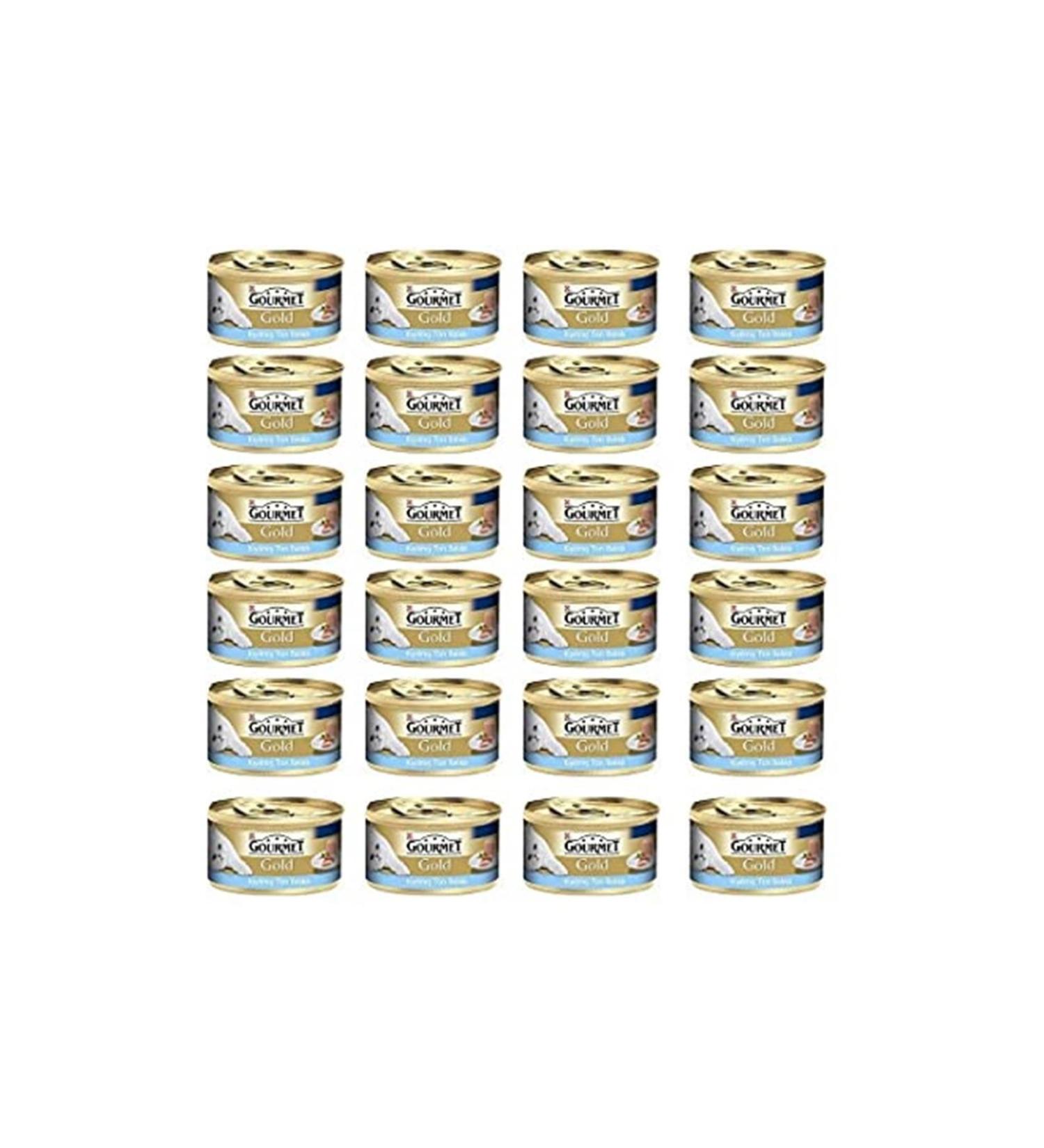 Gourmet Brand: Gold Minced Tuna Canned Cat Food - 85 Gr X 24 Pieces Category: Cat