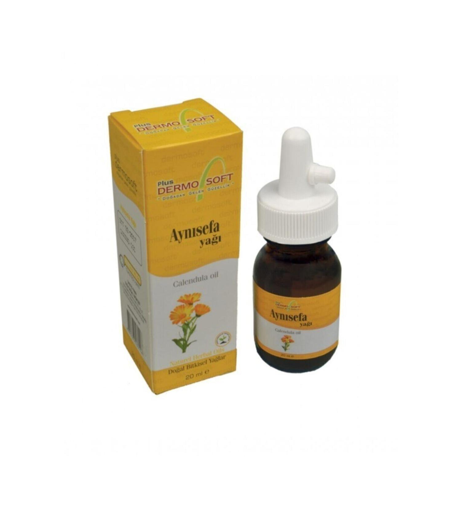 Plus Dermosoft Calendula Oil 20 Ml