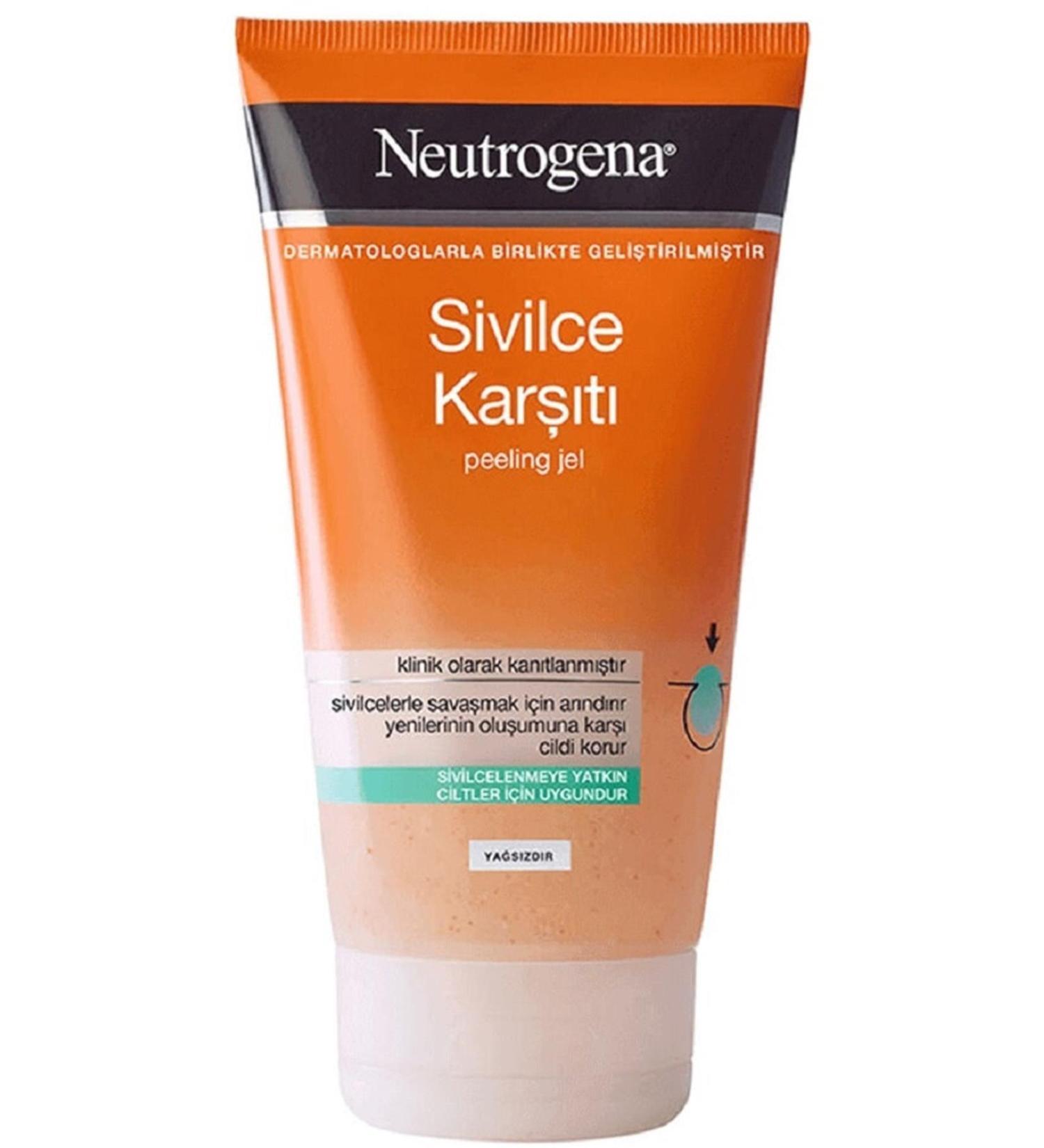 Neutrogena Peeling Gel Visibly Clear 150 Ml Category: Make-up Remover