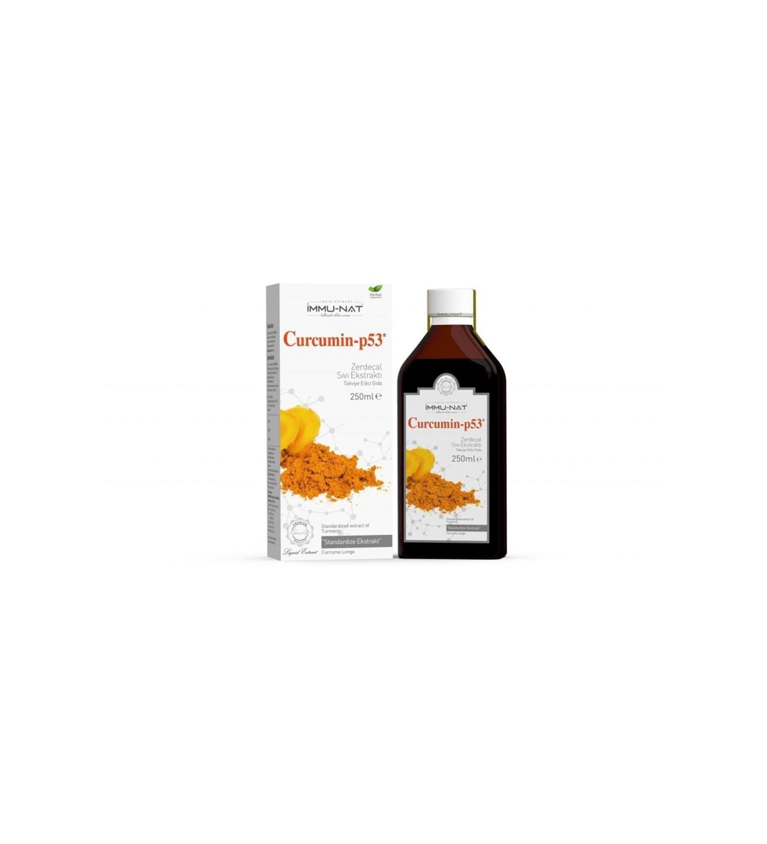 Immu-Nat Turmeric Extract Curcumin-p53 250 Ml