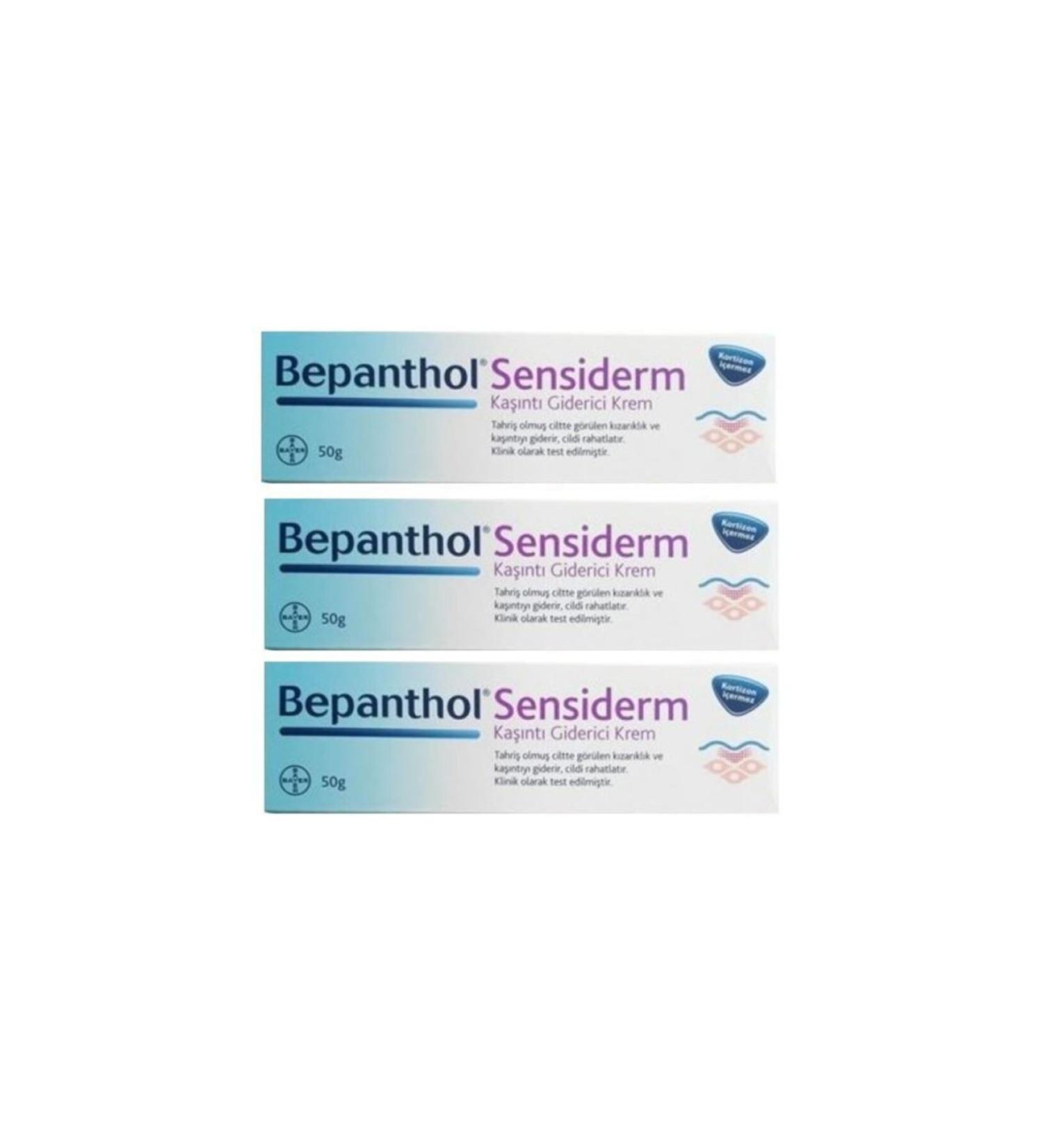 Bepanthol Sensiderm Cream 50 Gr X 3 Pieces