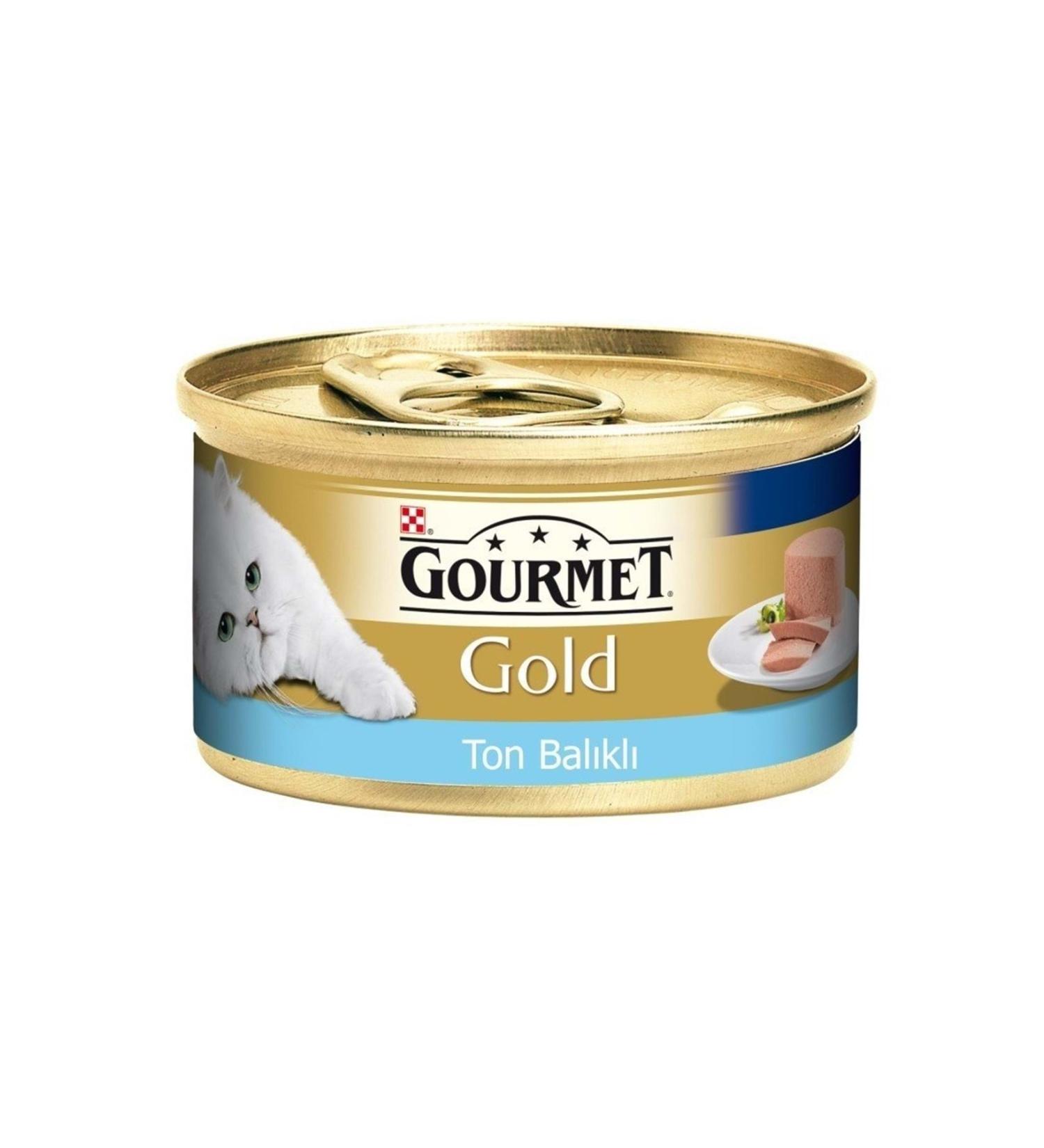 Gourmet Gold Canned Tuna Cat Food 85 Gr. 10 Pcs.