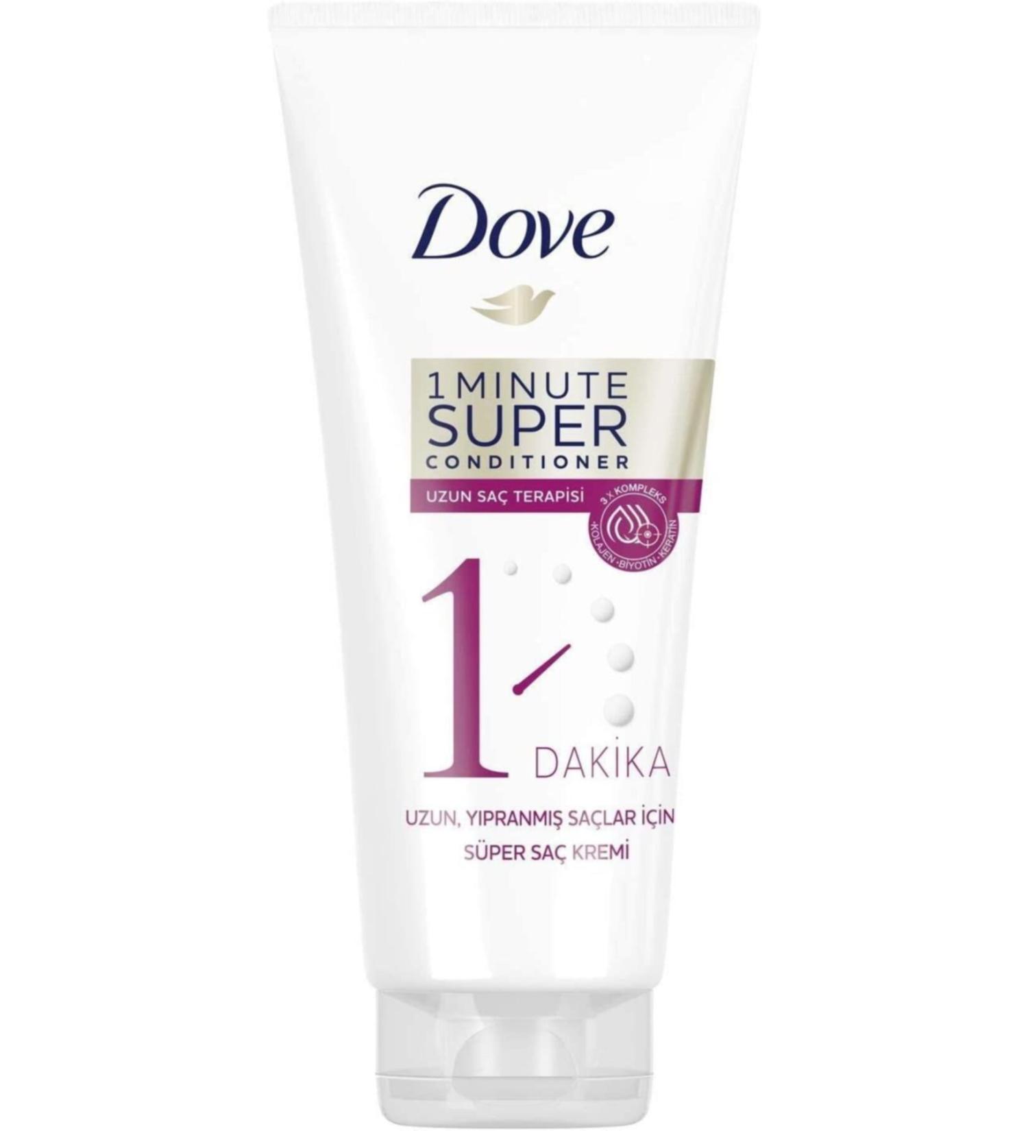 Dove Long Hair Therapy 1min Super Conditioner 170ml