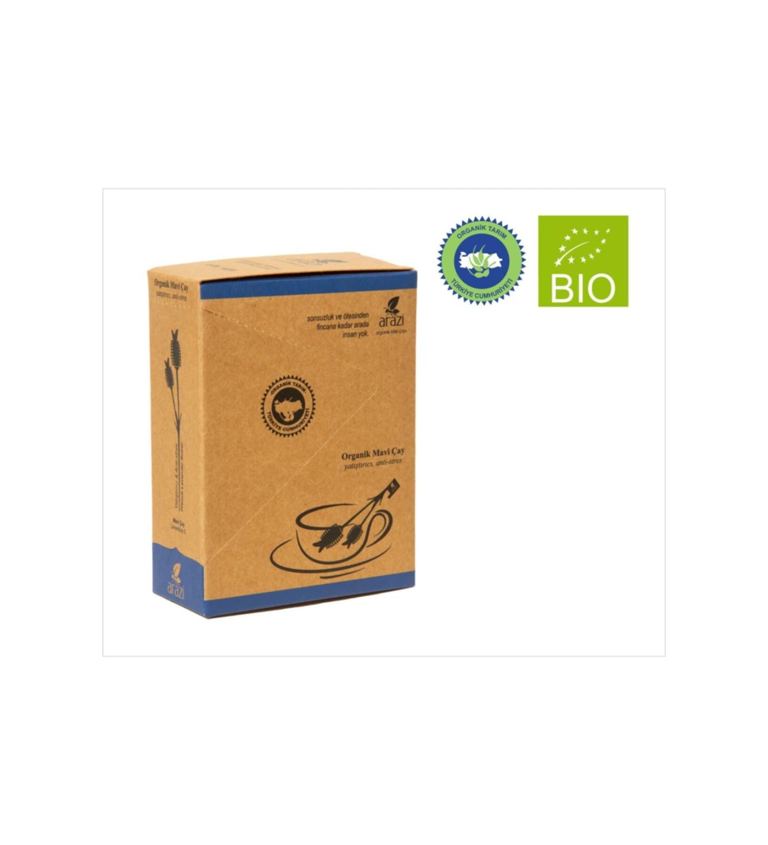 land organic herbal tea Organic Ka Re Box Blue Tea