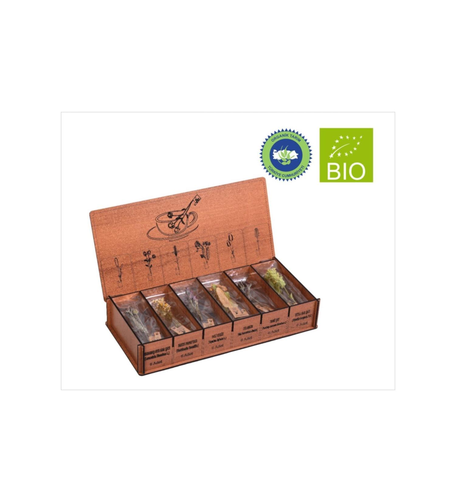land organic herbal tea Organic Mixed Tree Box 6x6 - Buy Online on GoSupps.com