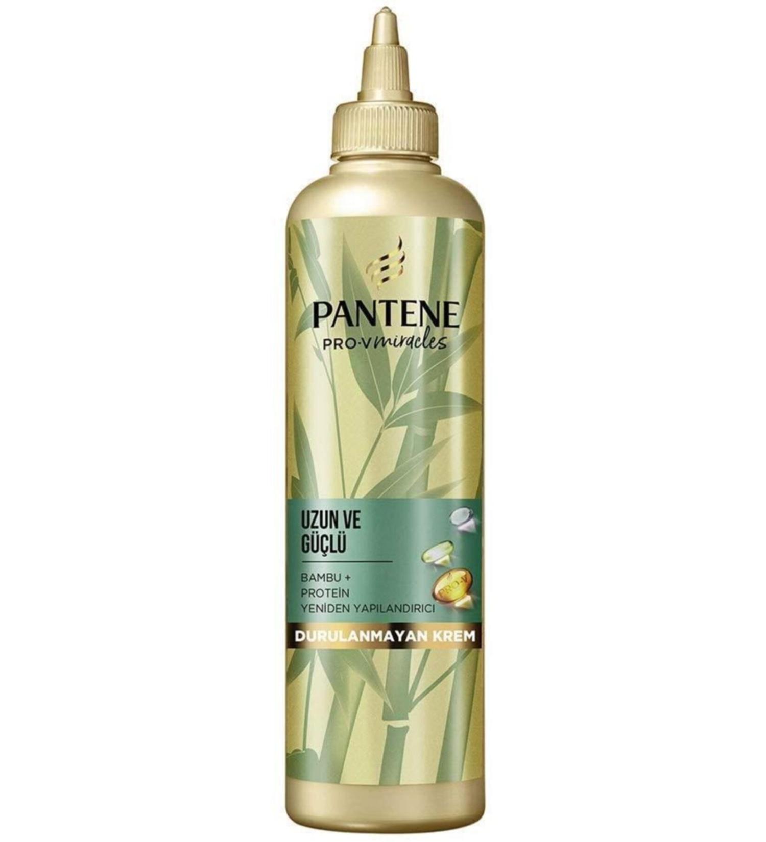 Pantene Long & Strong Restructuring Leave-In Cream Bamboo & Protein 270 ml