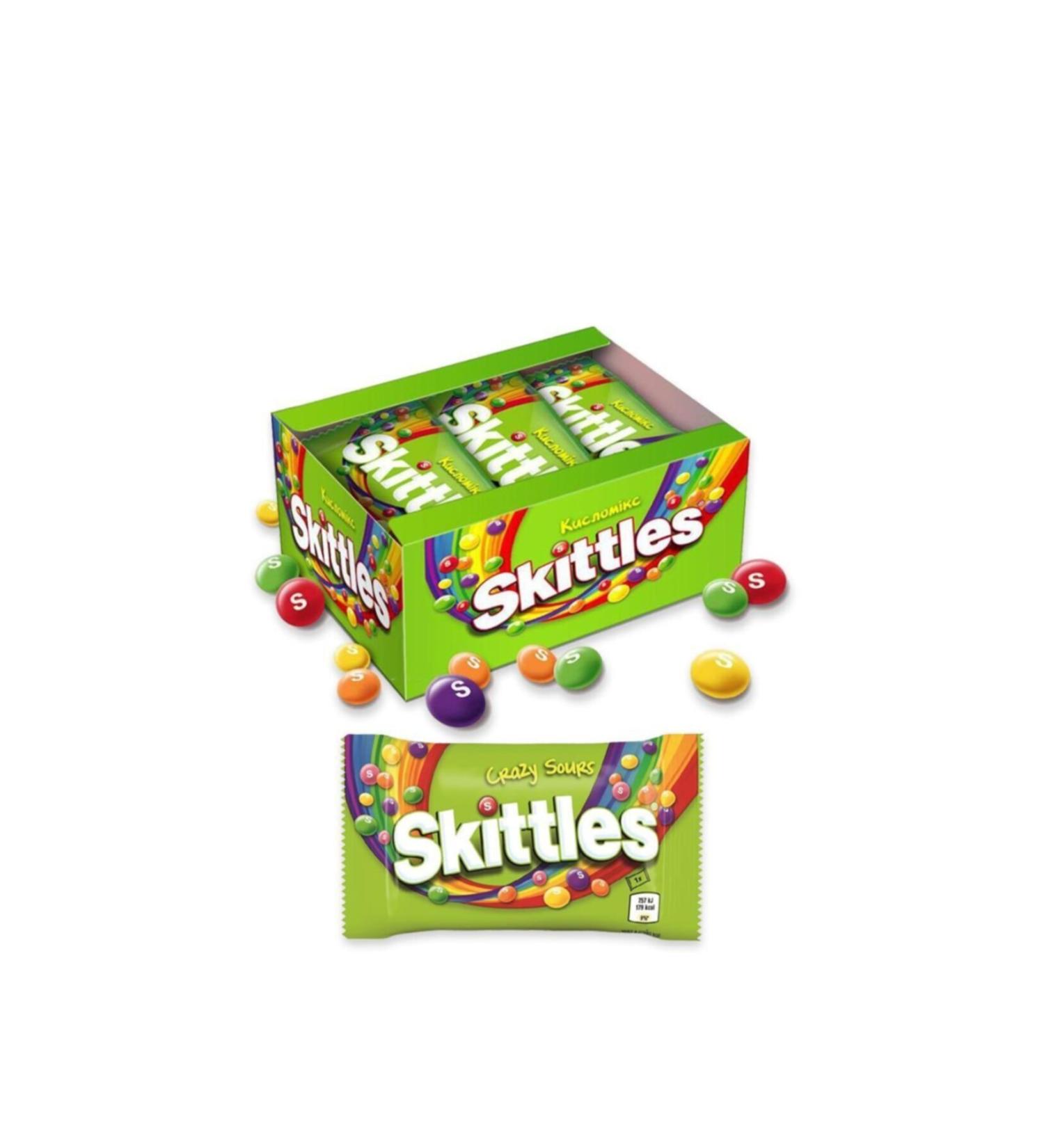 Skittles Crazy Sours 38 Gr