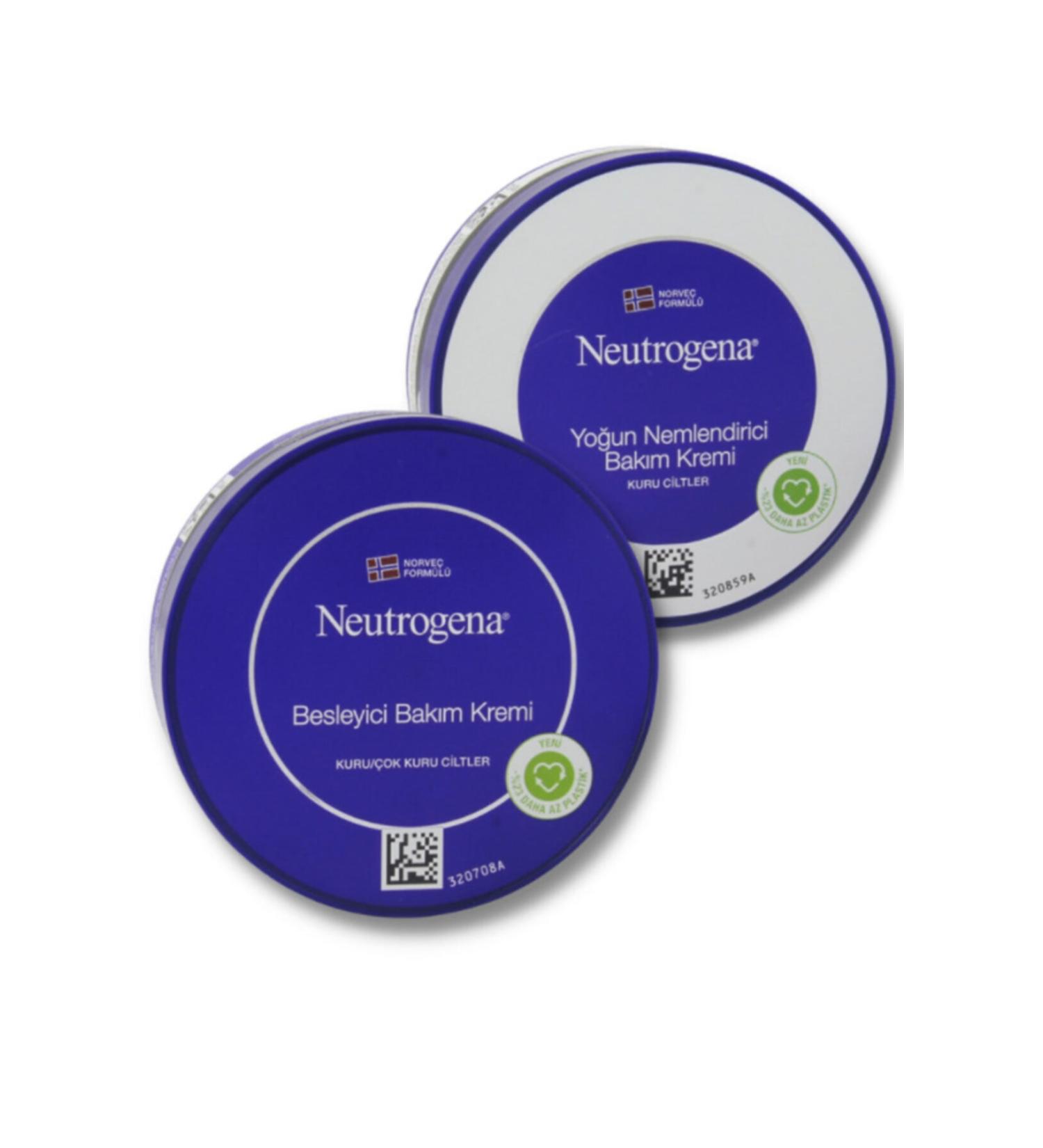 Neutrogena Norwegian Formula Intensive Moisturizing Care Cream 200 ml + Norwegian Formula Nourishing Care Cream 200 ml