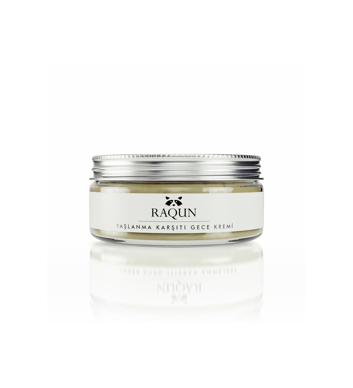 RAQUN Anti-Aging Night Cream 50ml 0 Natural & Organic Ingredients - Buy Online on GoSupps.com