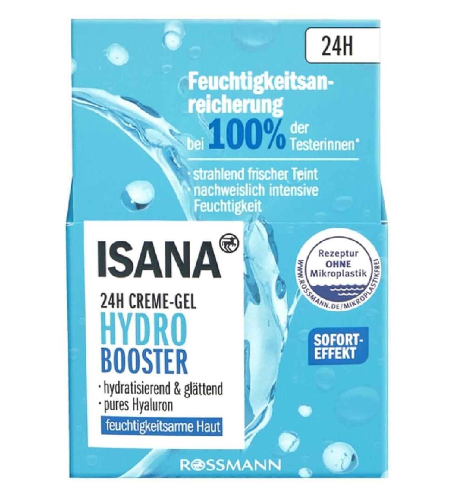 ISANA Hydro Booster Moisturizing Gel Cream Intensive Care 50 ml - Buy Online on GoSupps.com