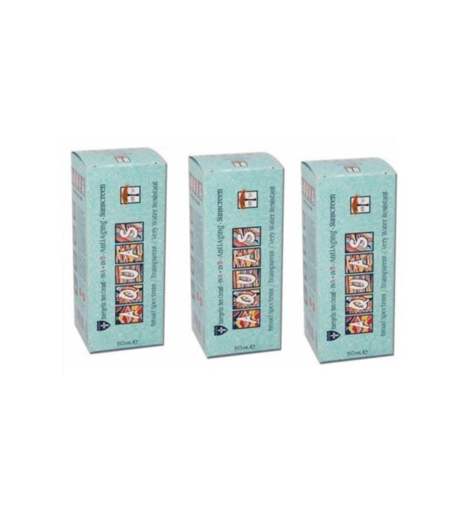 Aquas Anti-Aging Spf50 Sun Cream 150ml 3 Pieces