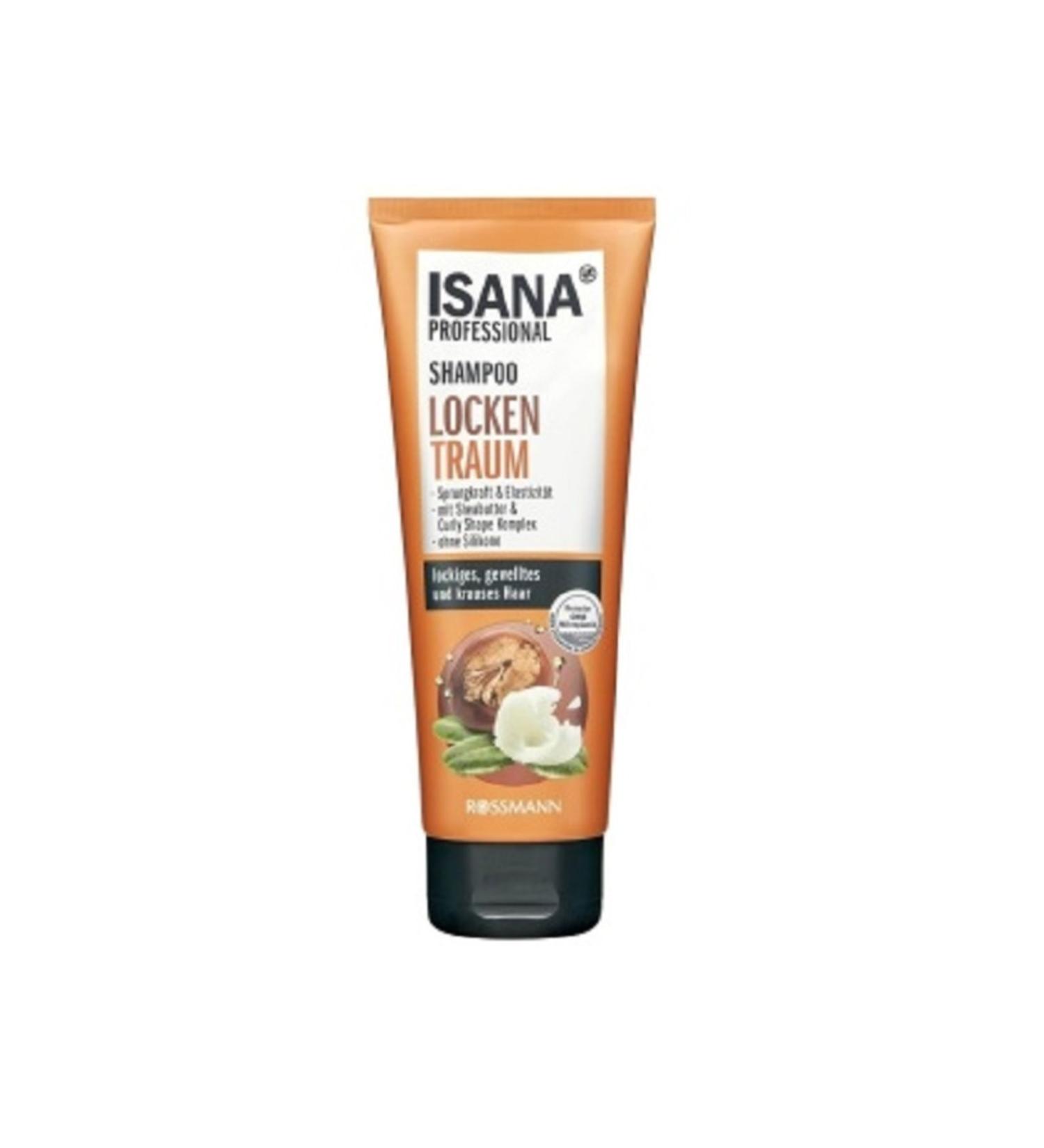 ISANA Professional Shampoo for Wavy and Curly Hair 250 ml