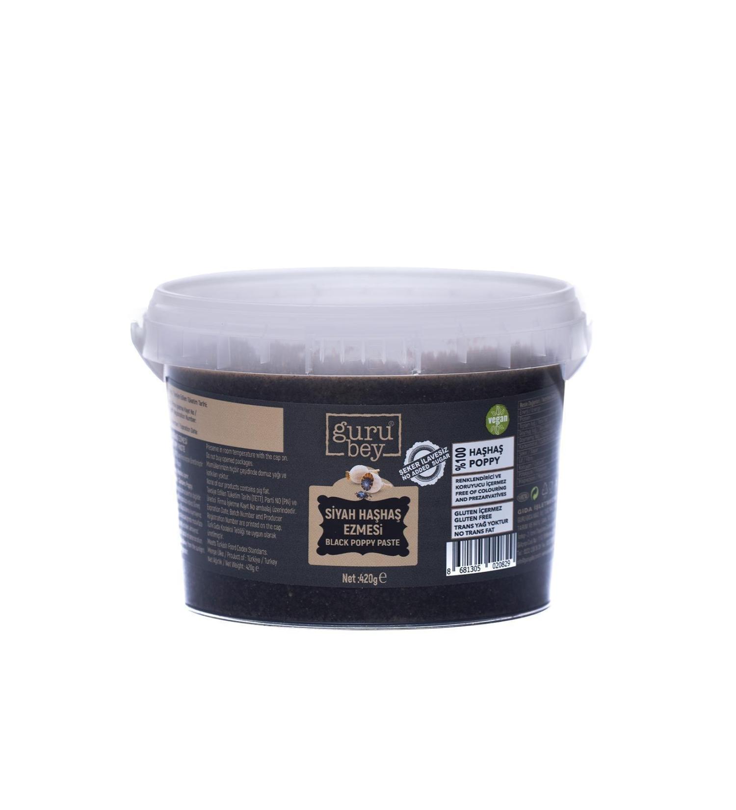 Guru Bey Gurubey 420 G Black Poppy Paste