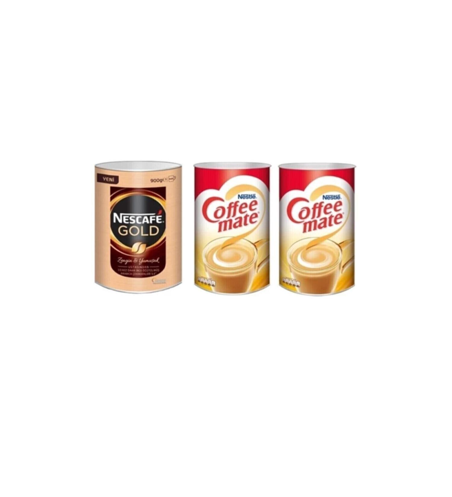 Nescafe Gold 900 Gr. + Coffee Mate 2kg