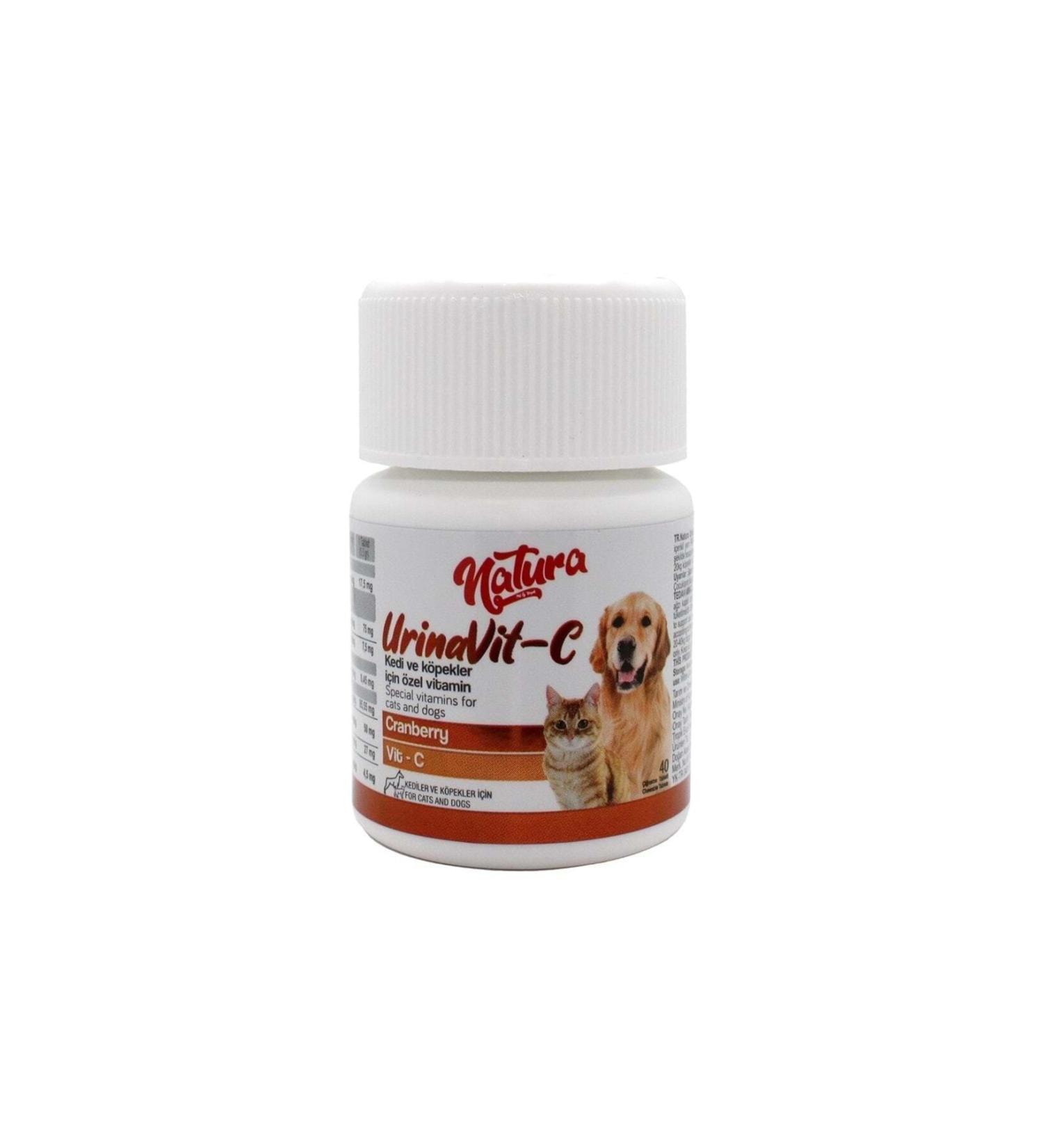 Natura Pet Urinavit-c 40 Tablets